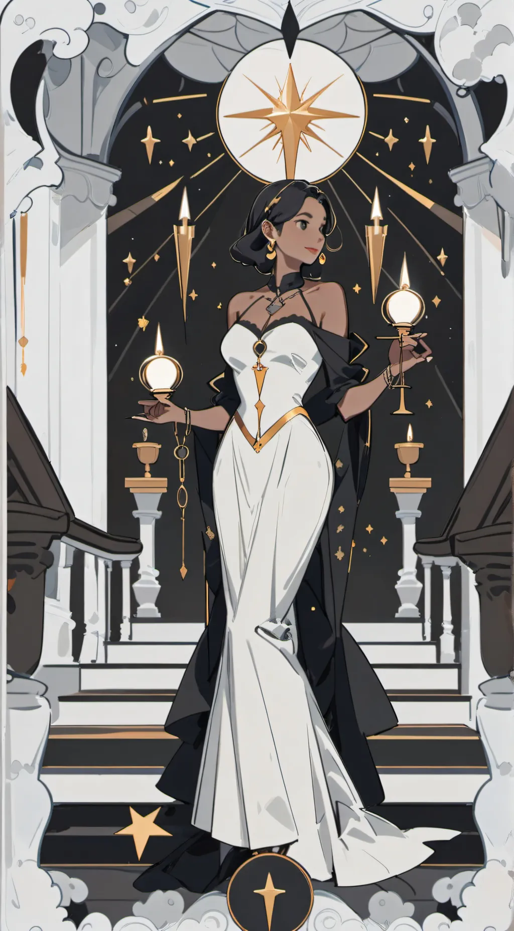 ai character: Gossip *Alastor* background