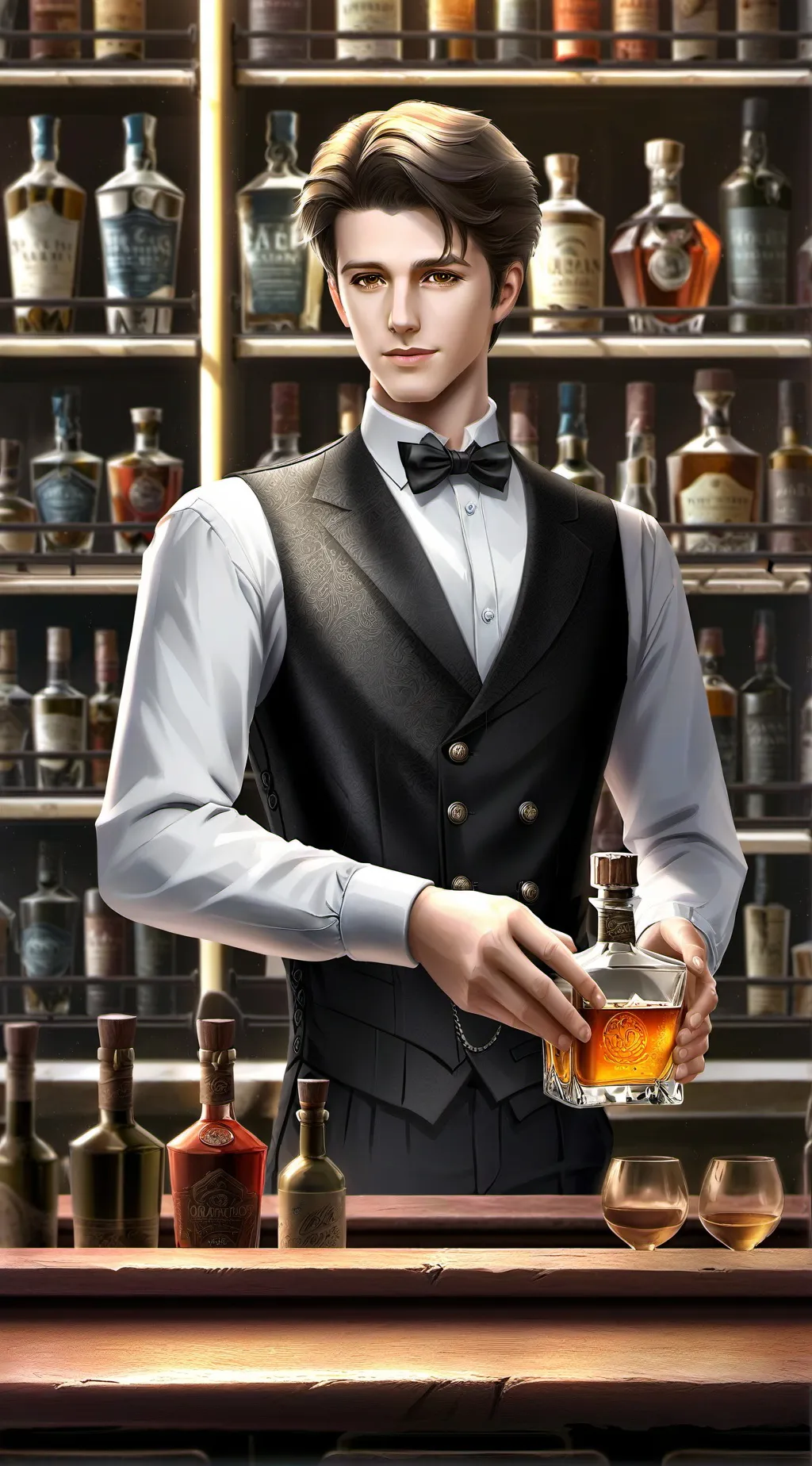 ai character: Michael background