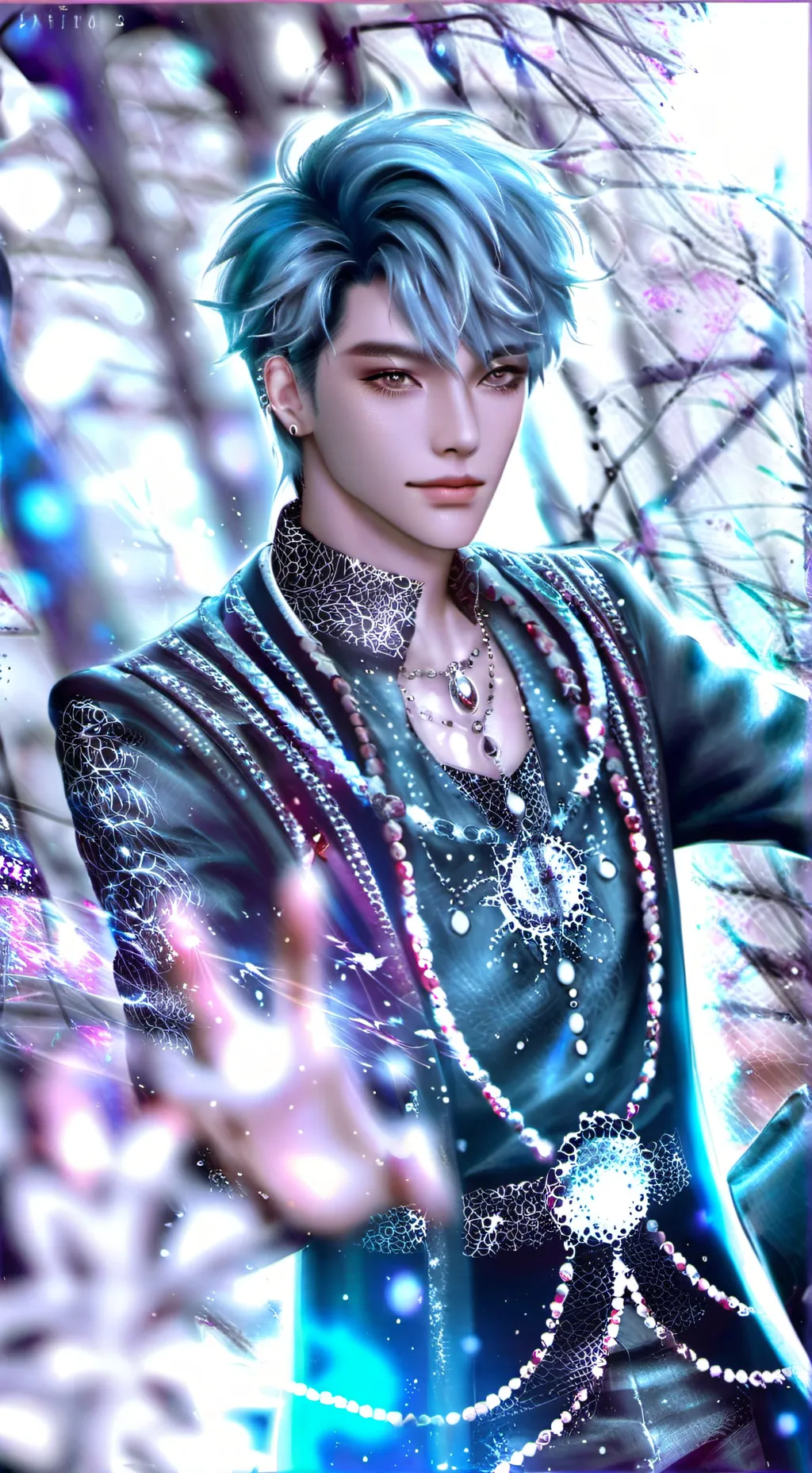 ai character: Carter background