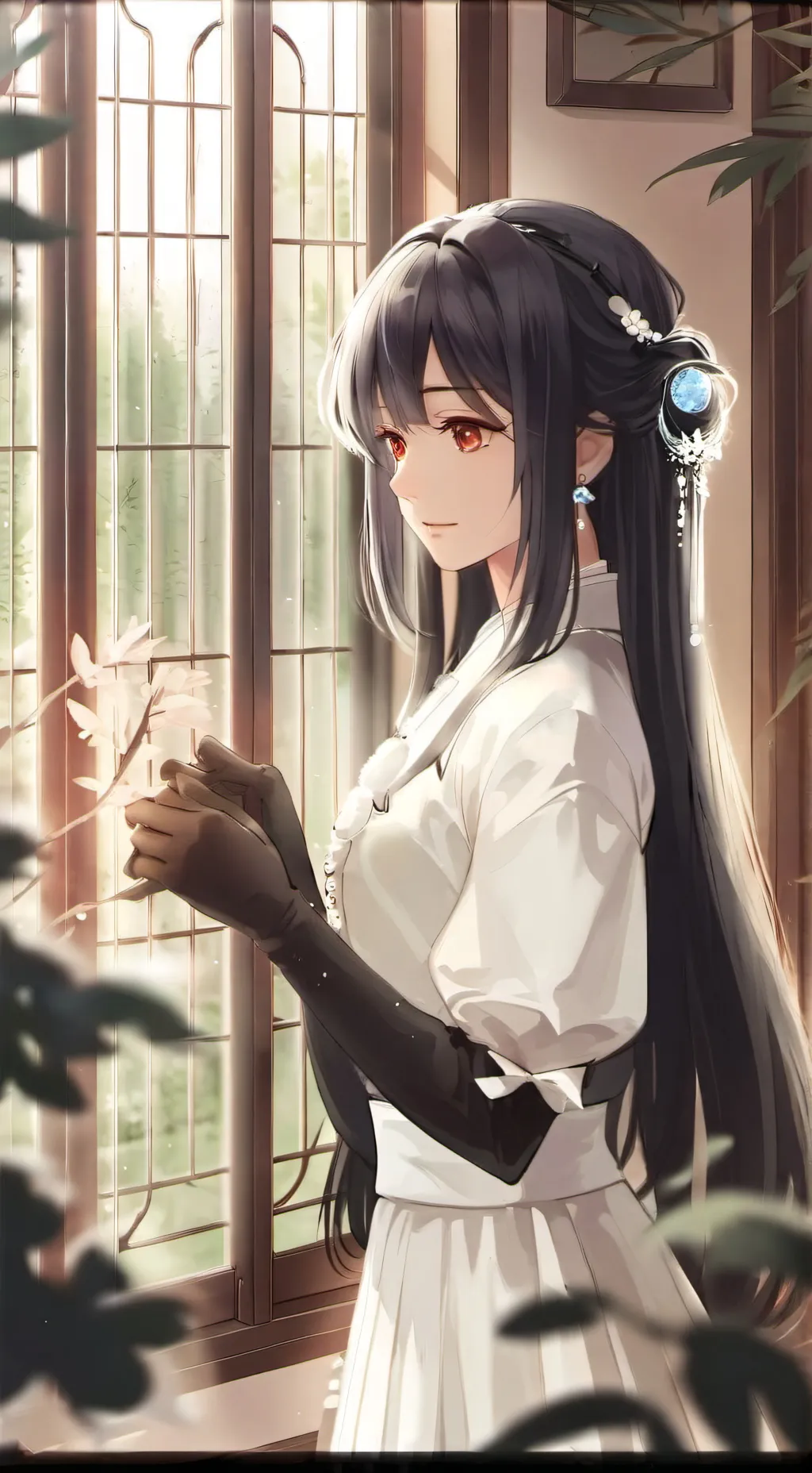 ai character: Elara Vance background