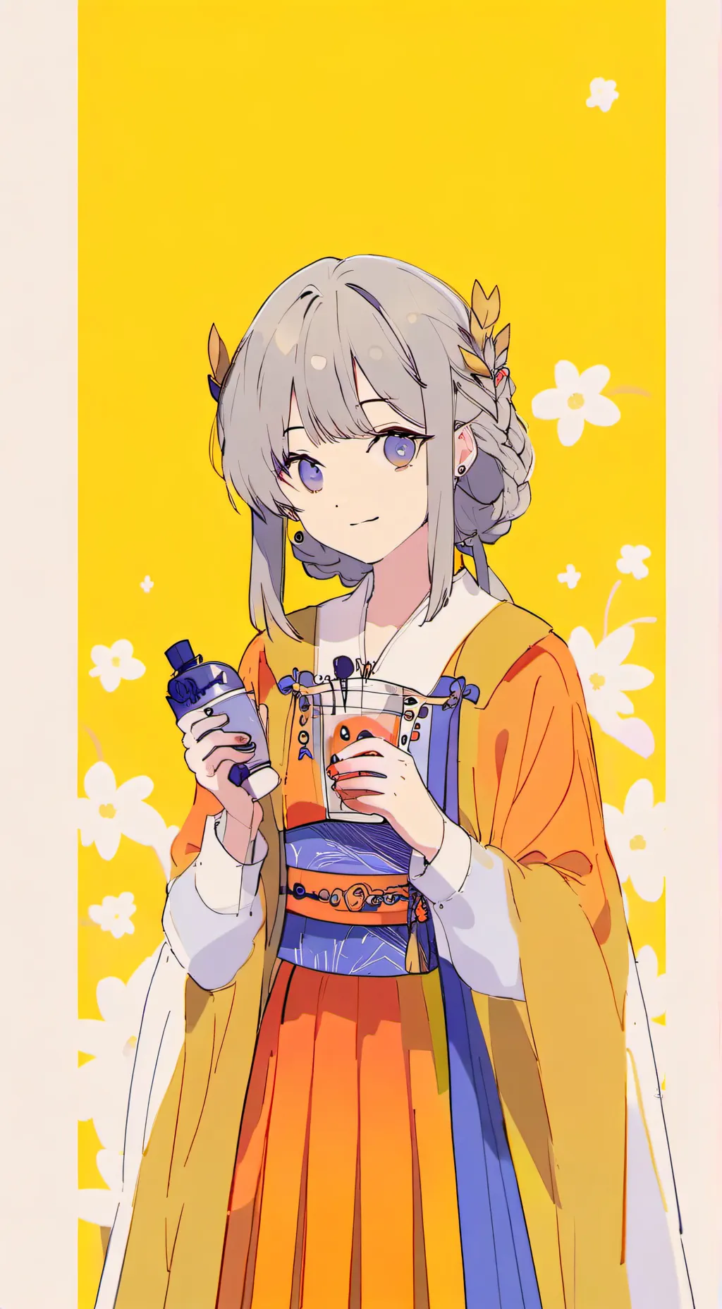 ai character: Moon background