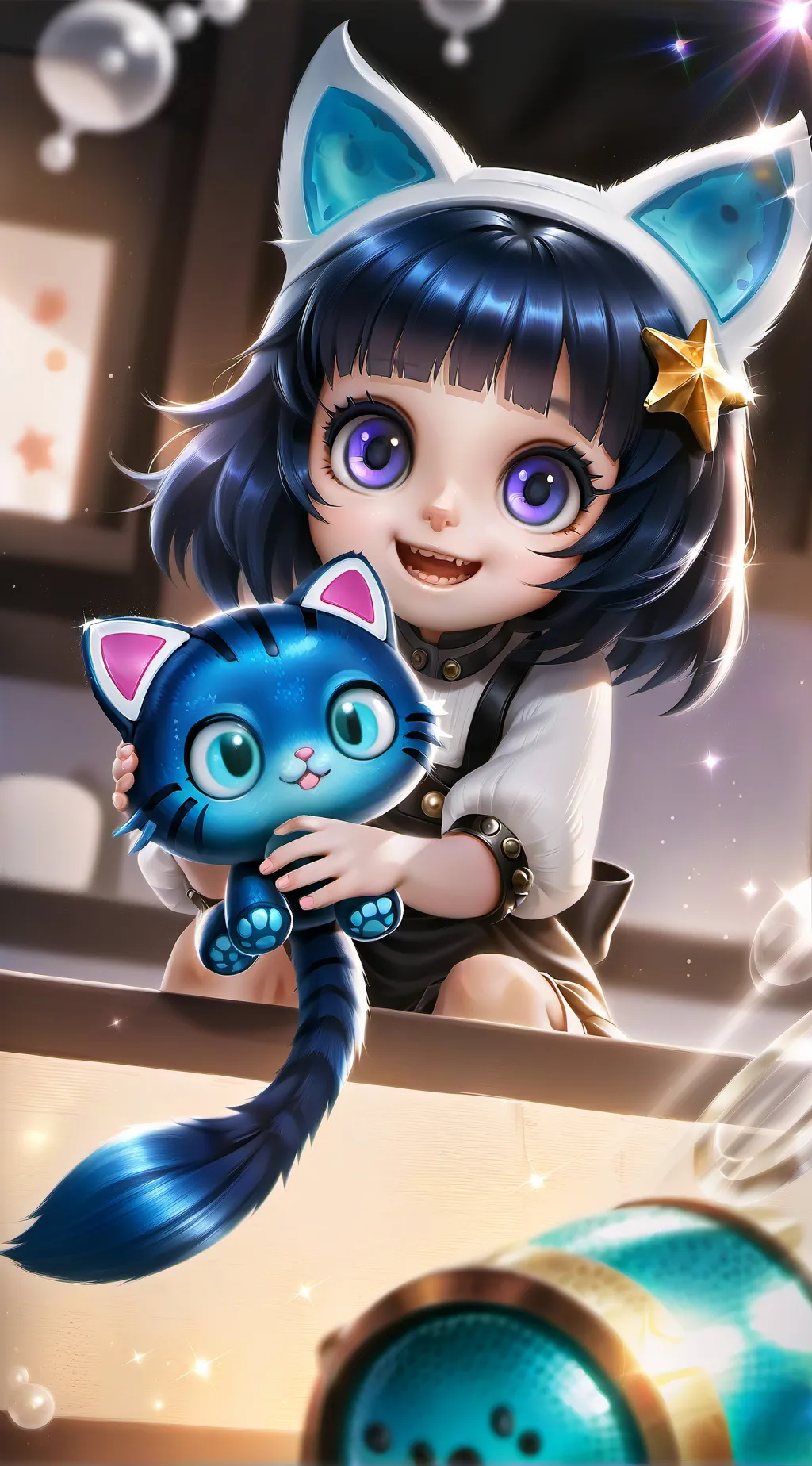 ai character: Whale Whisperer Wuffy background