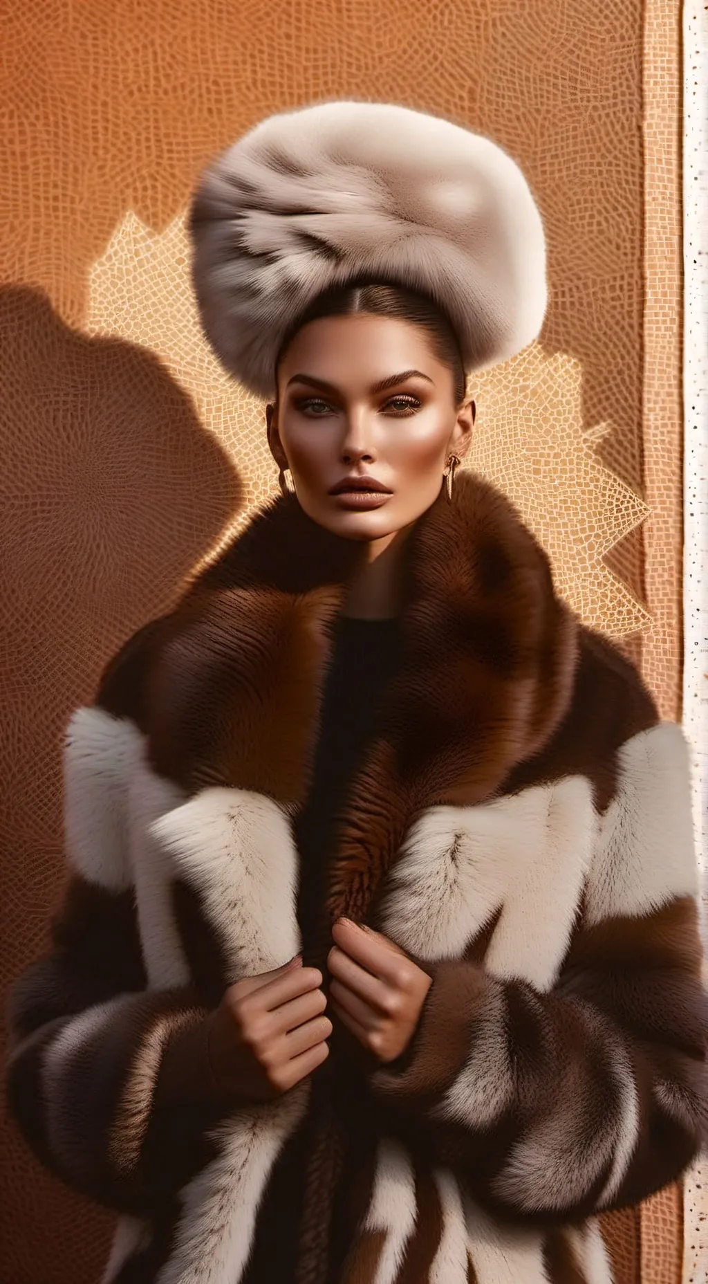 ai character: Mckenna Grace background