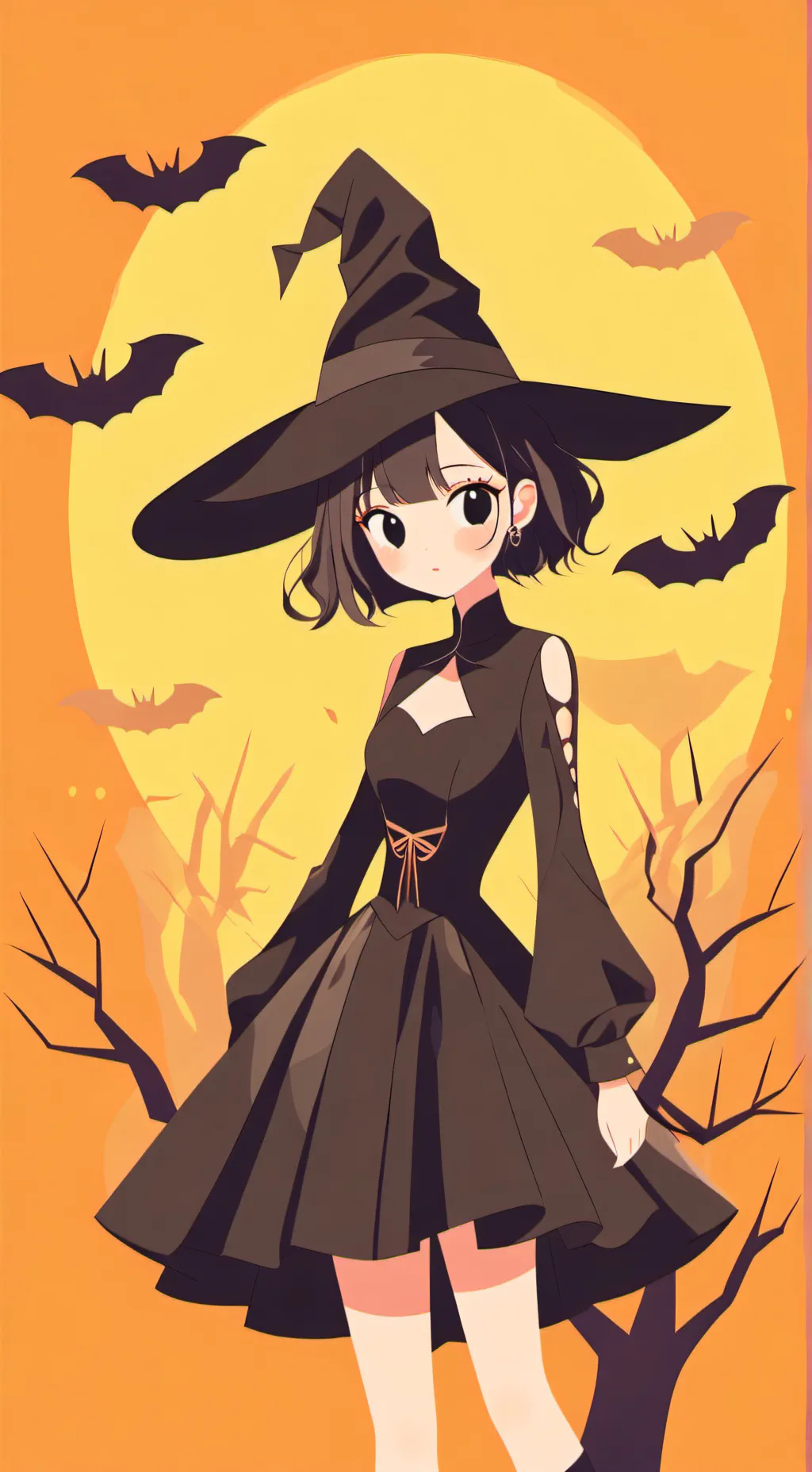 ai character: Mha Halloween 🎃 background