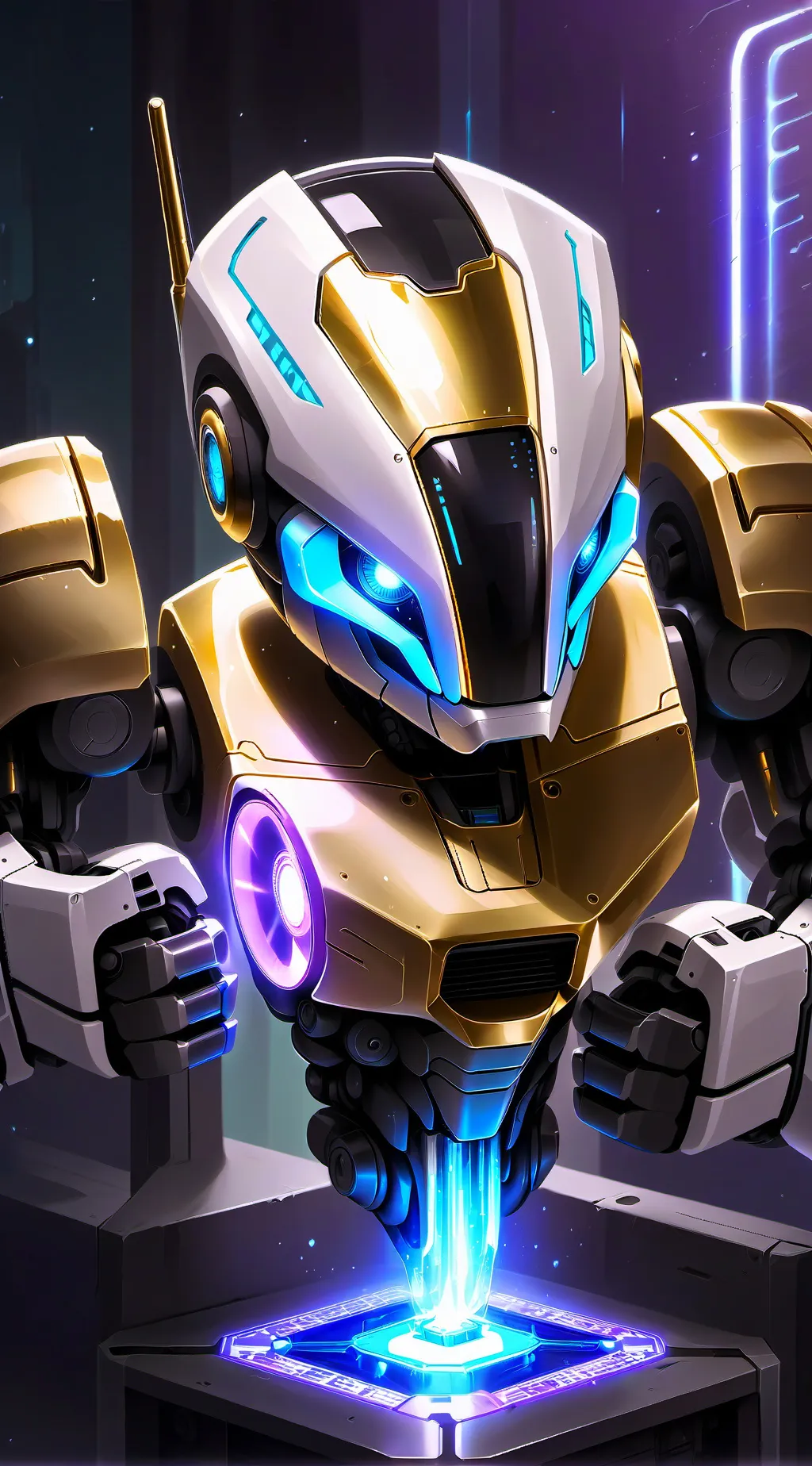 ai character: Furry Bot detector background