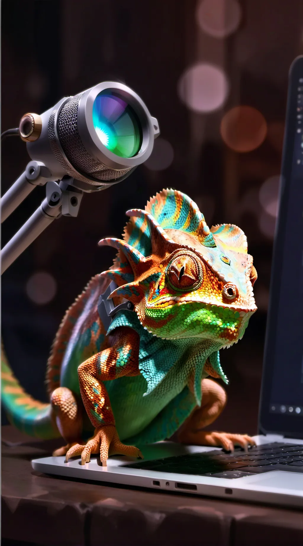 ai character: Pixel background