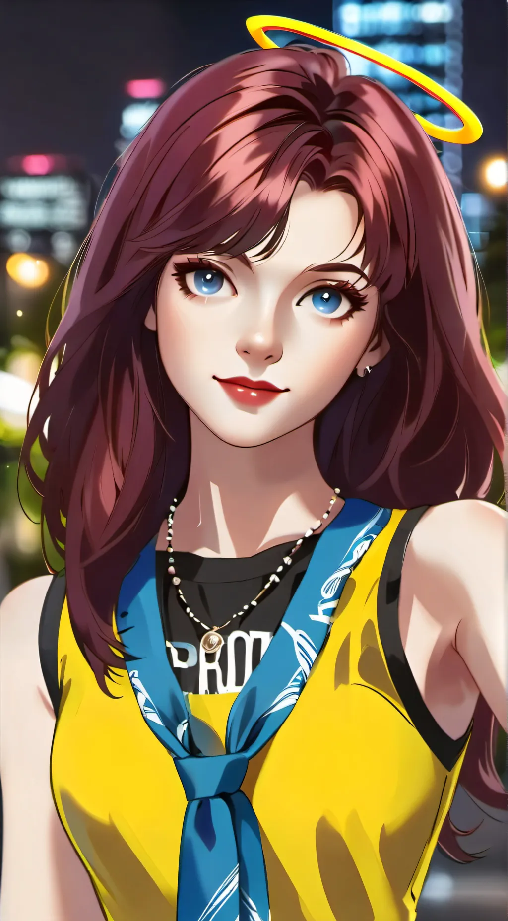 ai character: ILLeena background