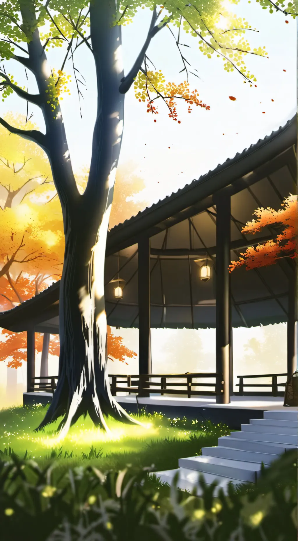 ai character: Break background