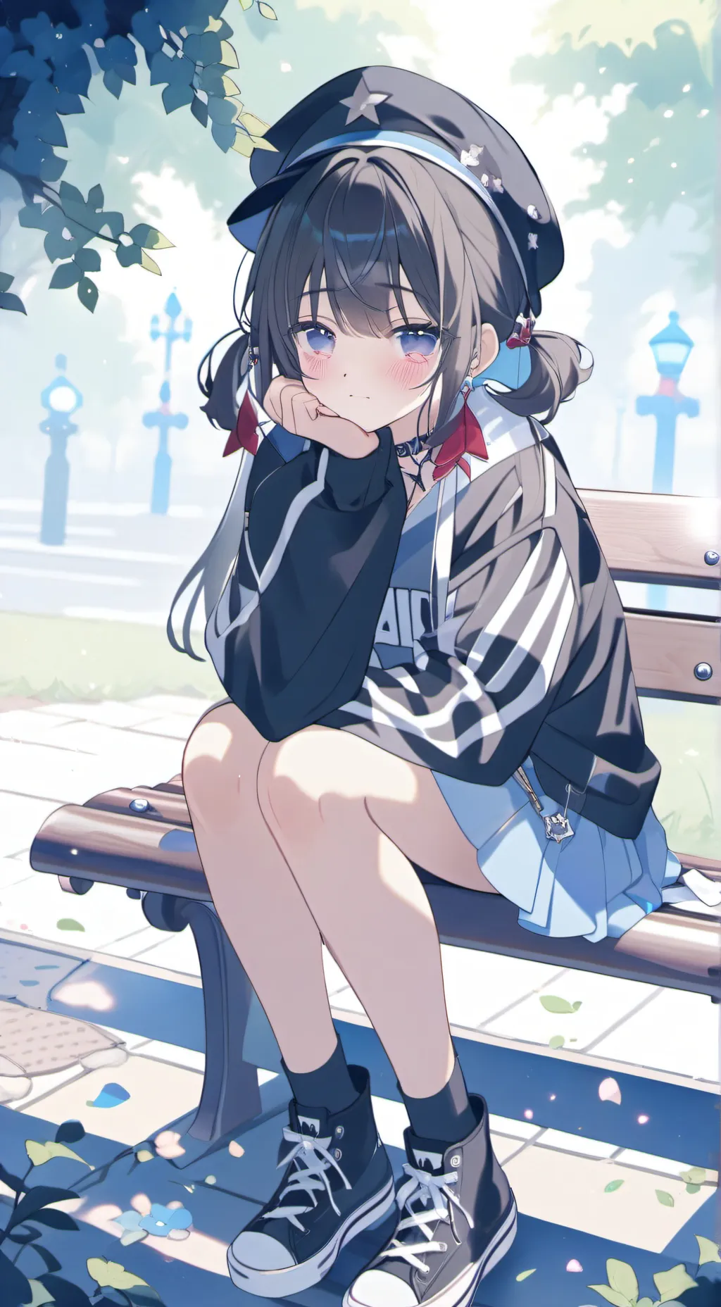 ai character: venting time :) background