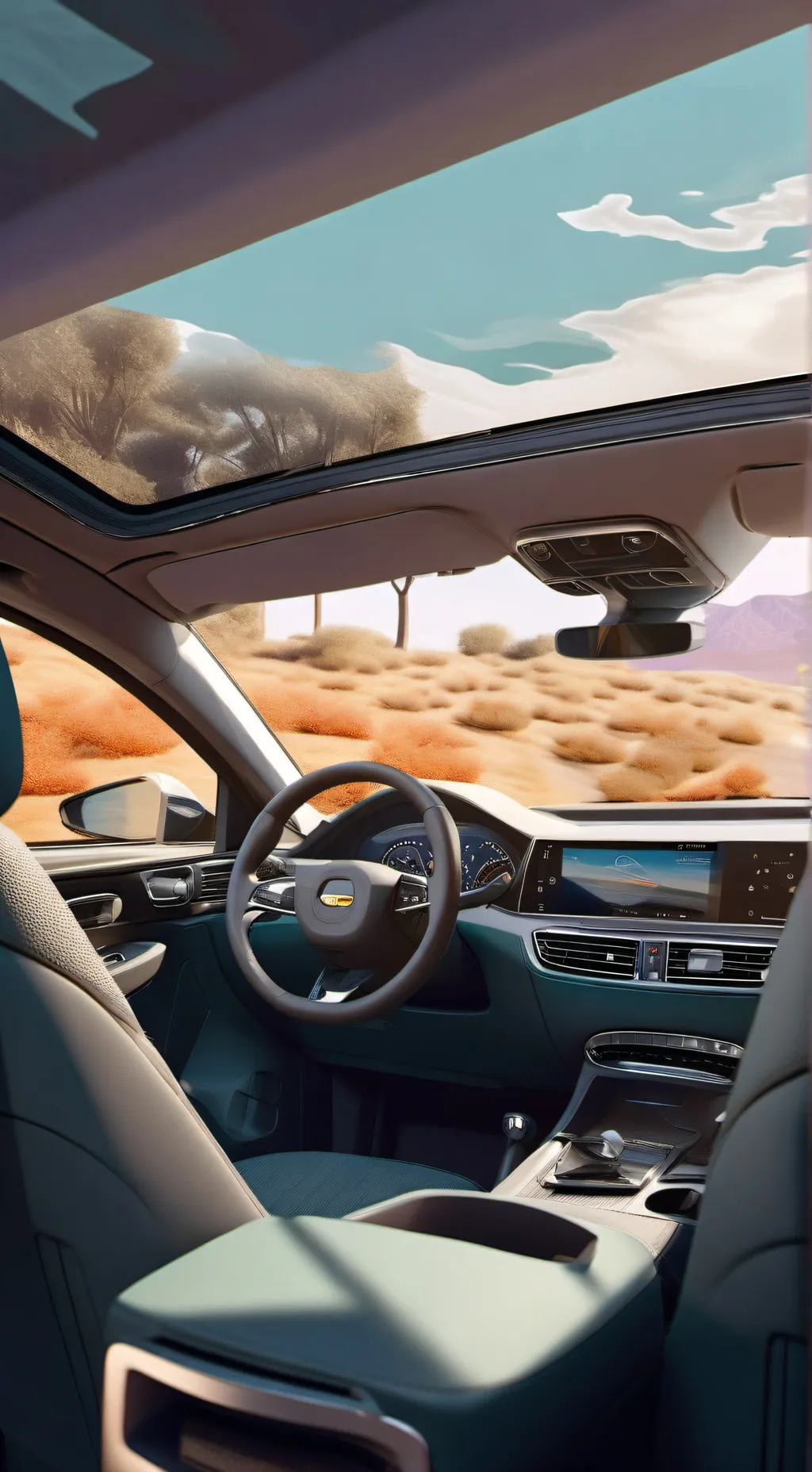 ai character: Moving day background