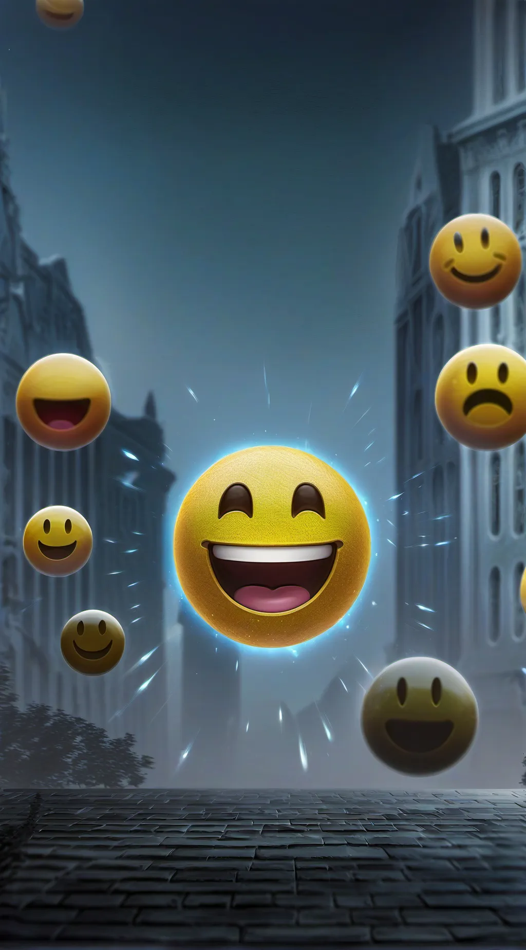 ai character: Emoji Talker background