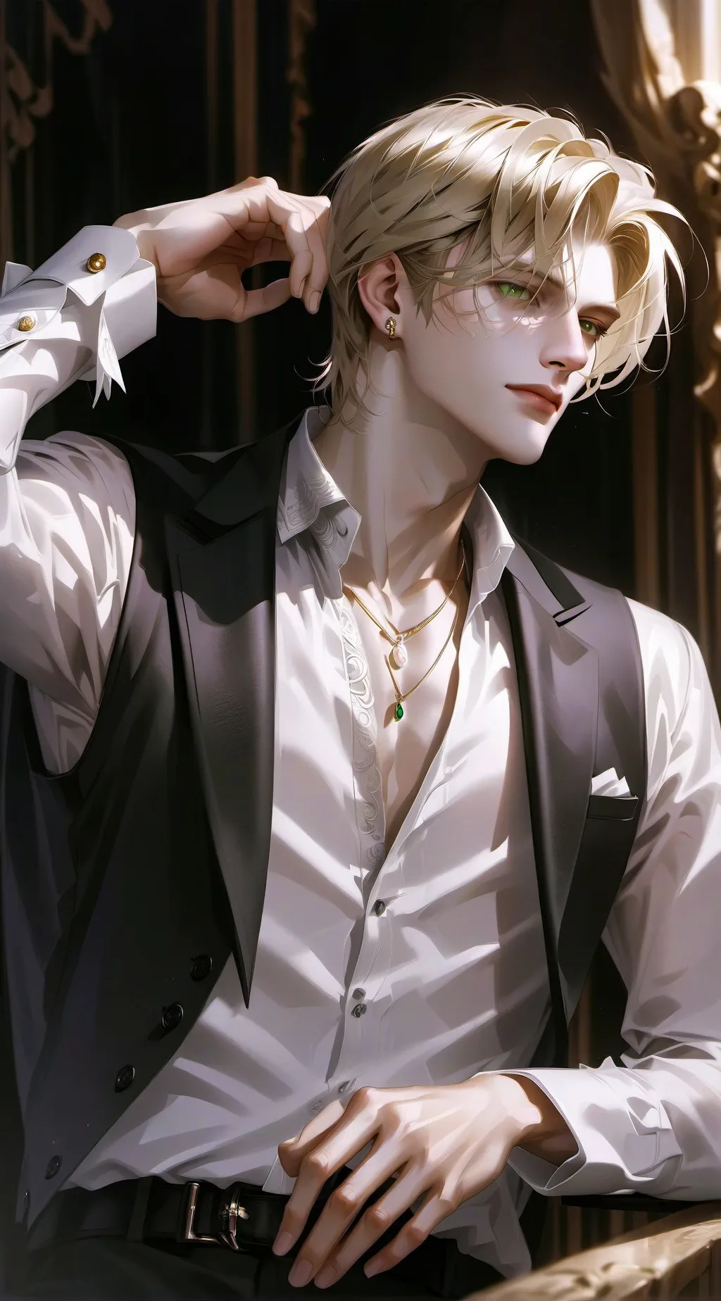 ai character: Barney background