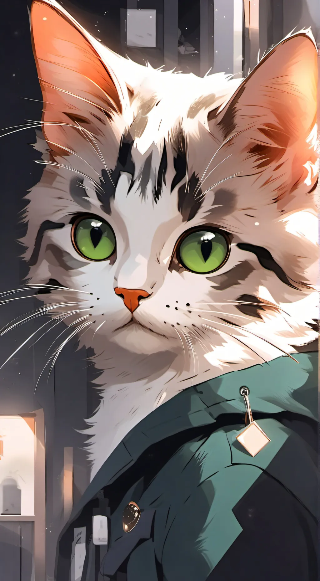 ai character: SquishySocks background