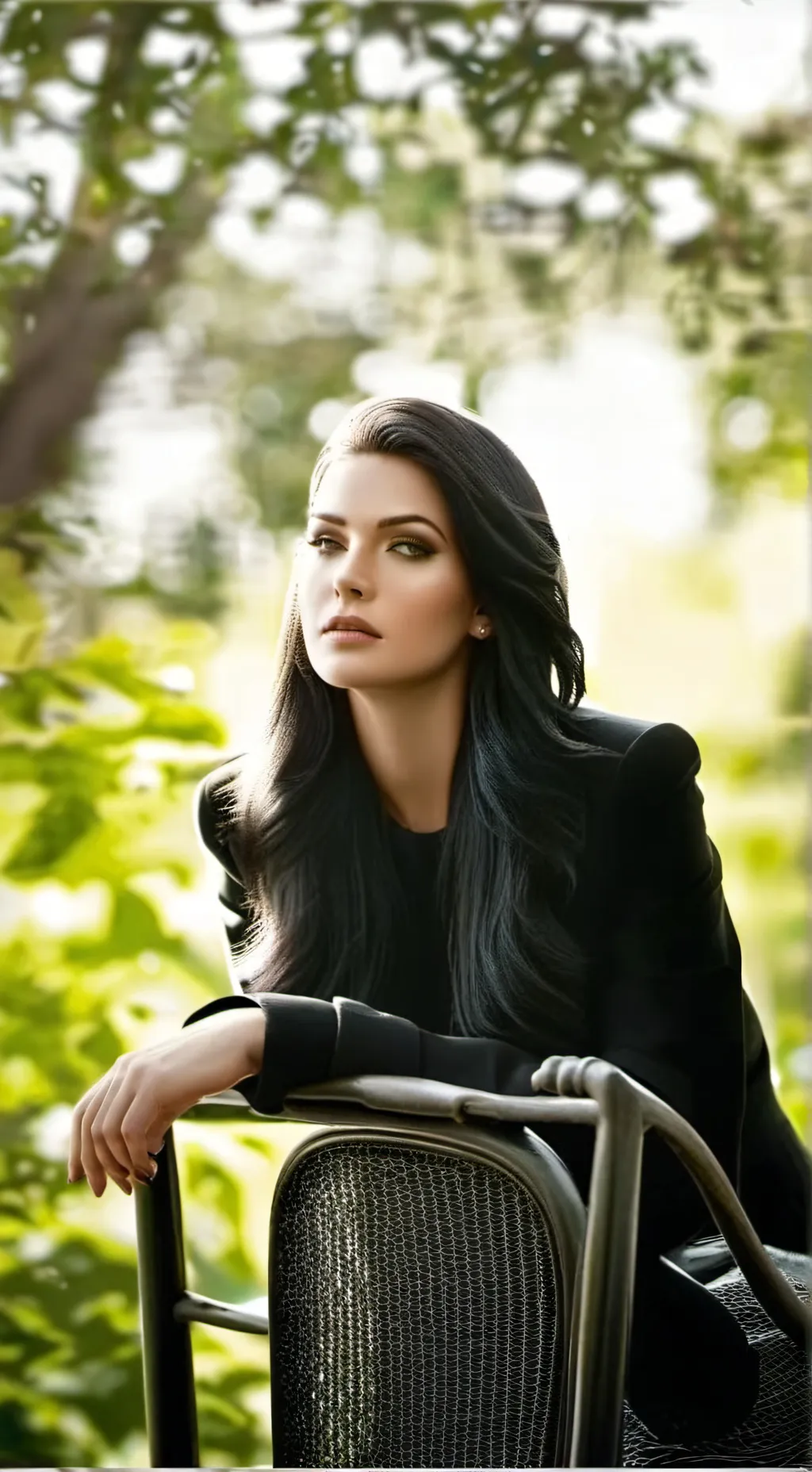 ai character: mafa boss  background