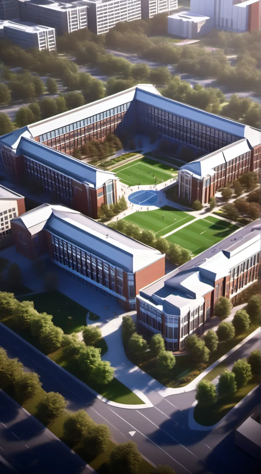 ai character: All boy school background