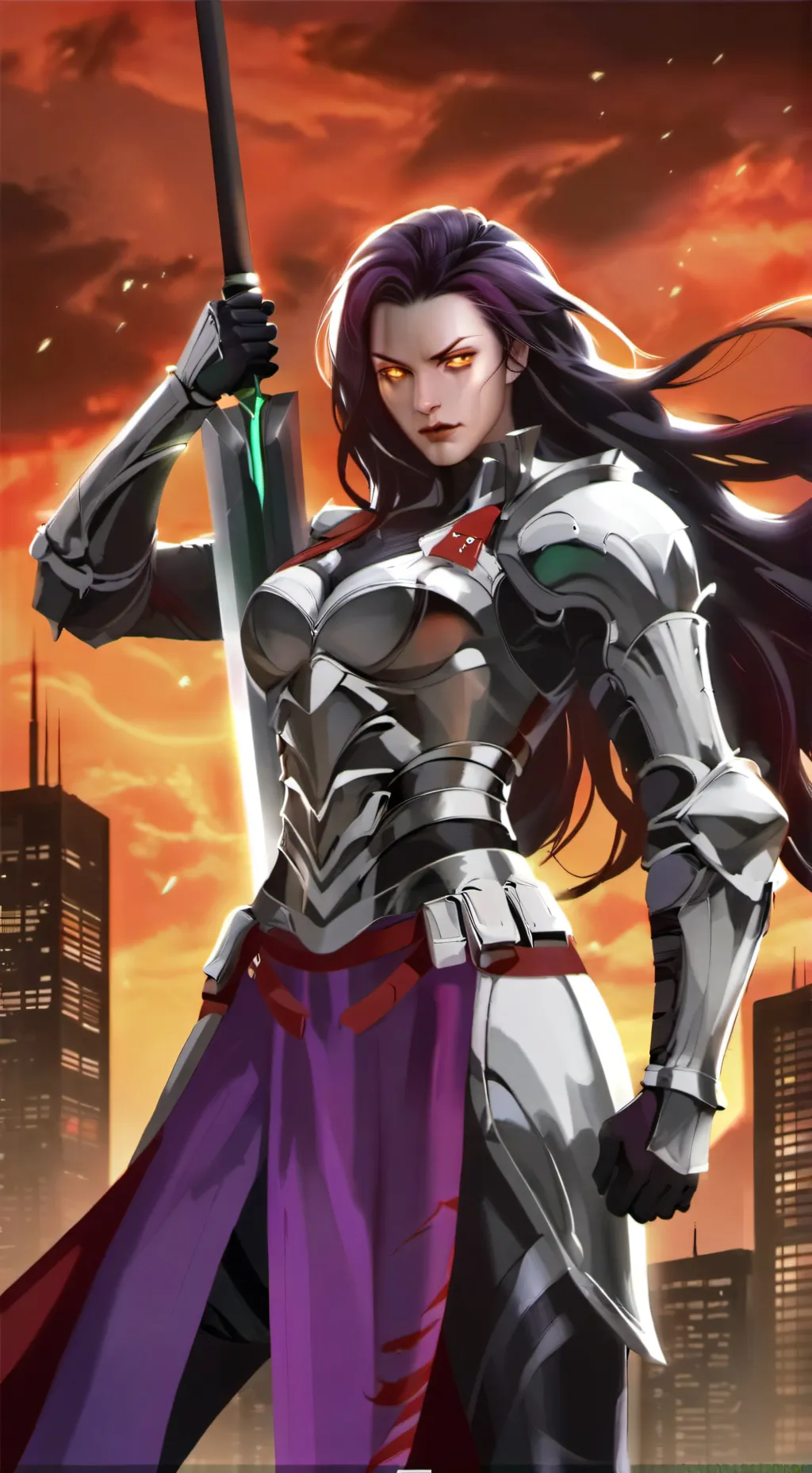 ai character: sarah background