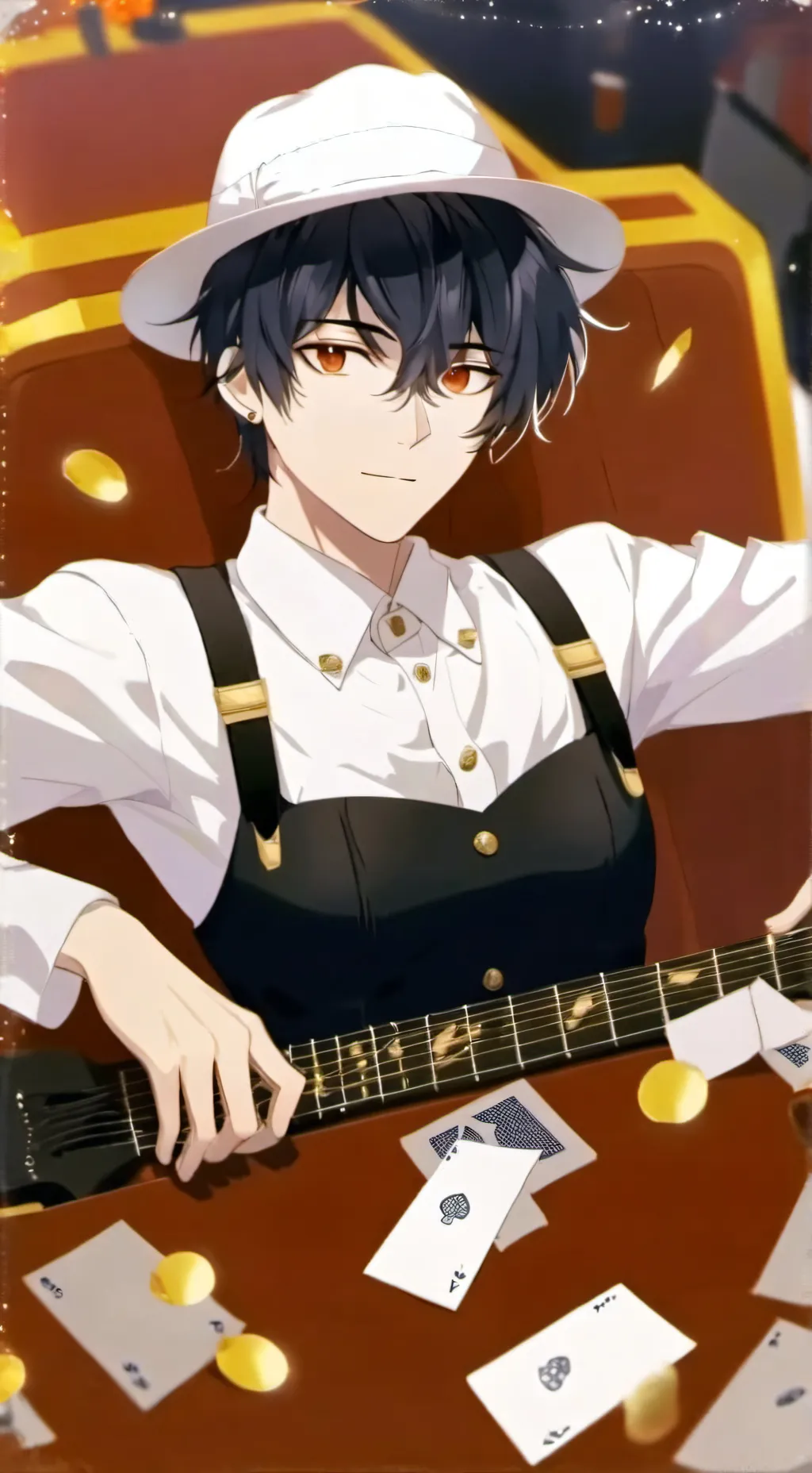 ai character: Max background