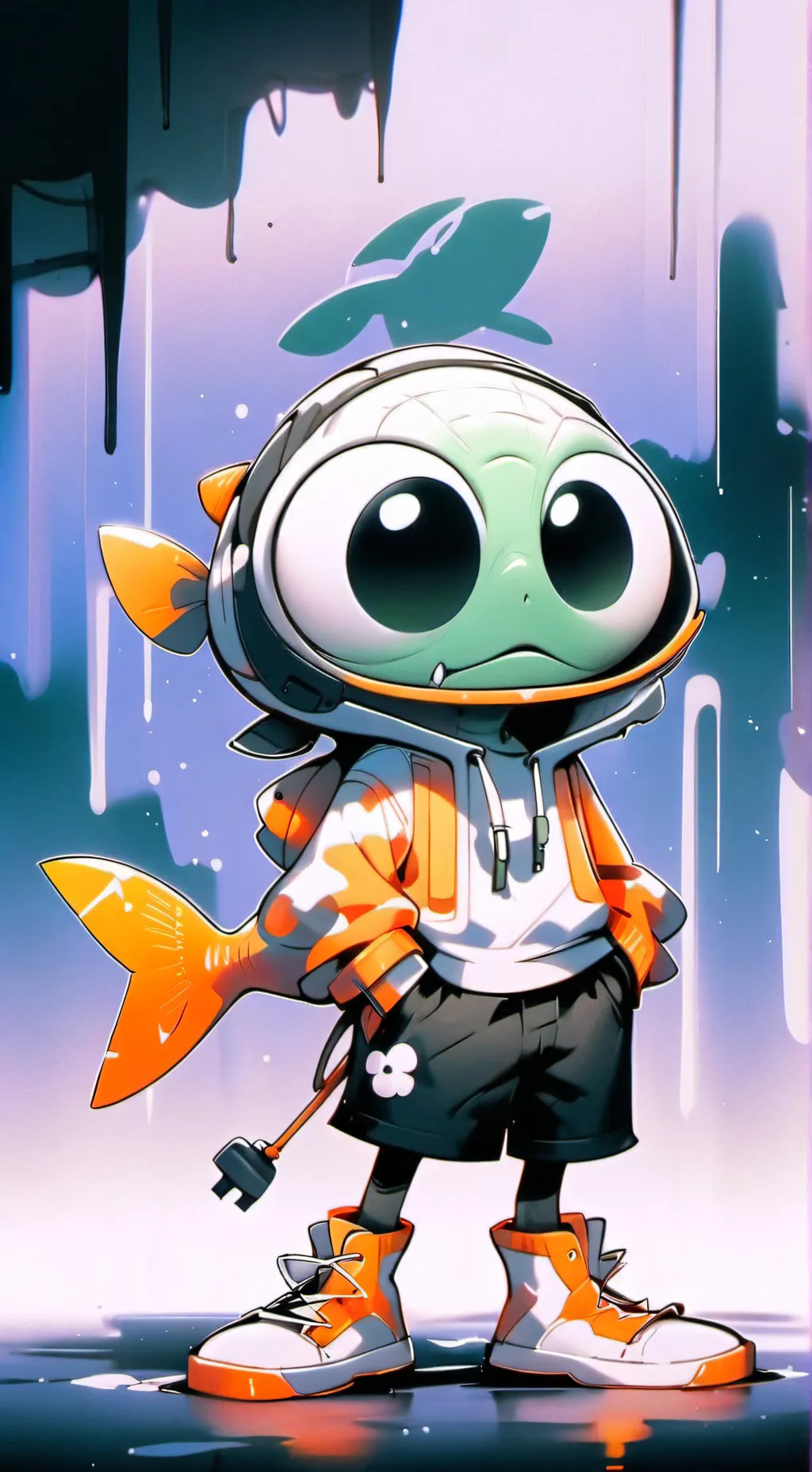 ai character: Tawog "The void" background