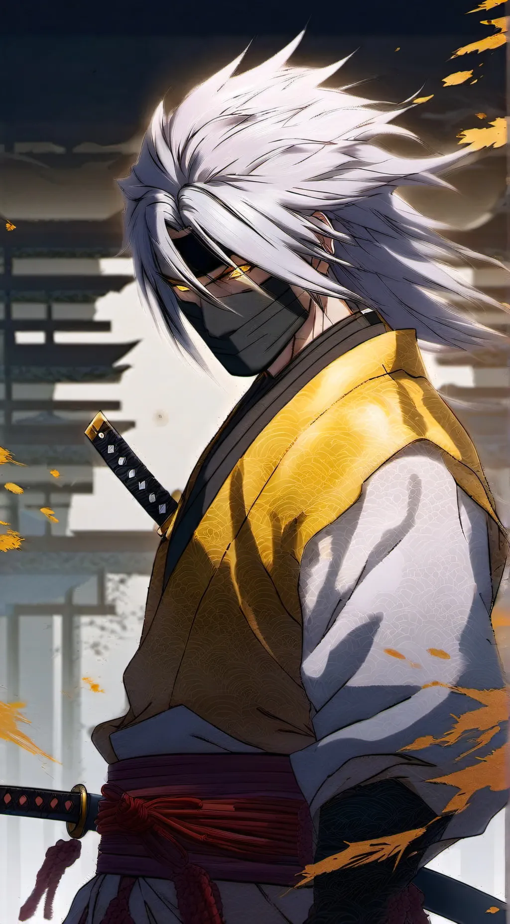 ai character:  Osakama legendary background