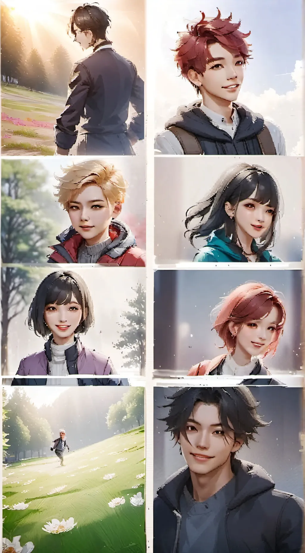 ai character: Superstars!!! background