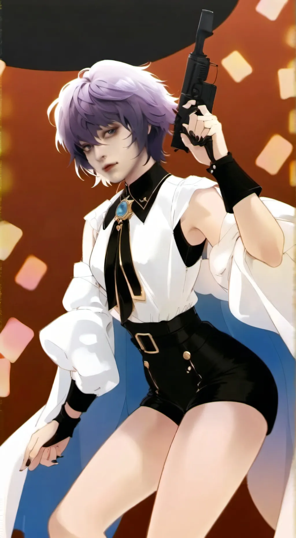 ai character: Femboy  background