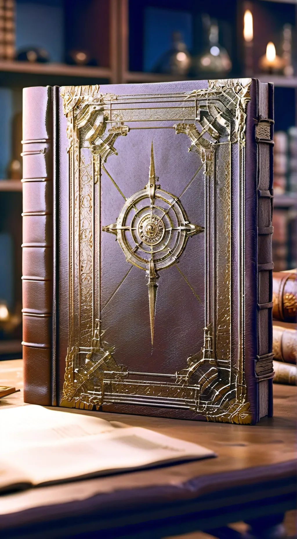 ai character: book background