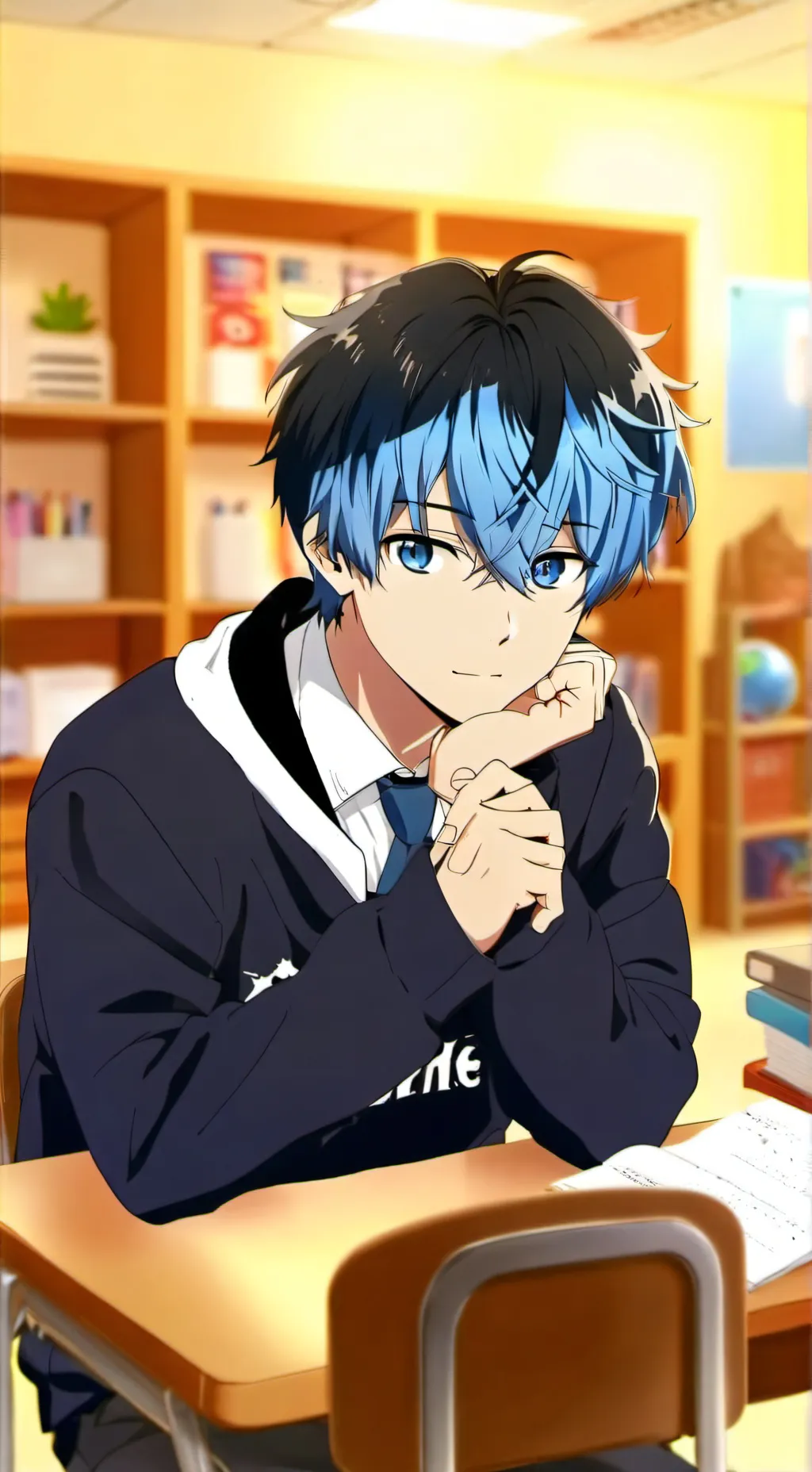 ai character: Кирилл background