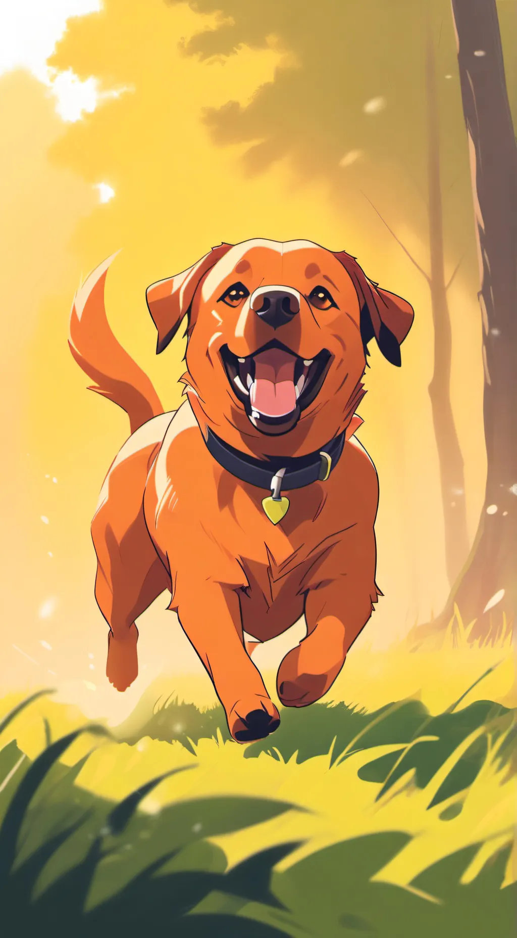 ai character: Dogday ☀️ background