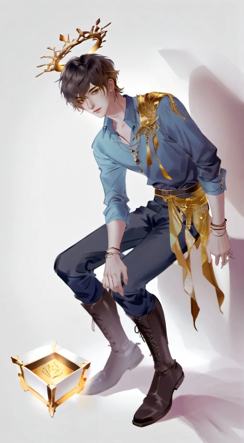 ai character: King Ben 😘 background