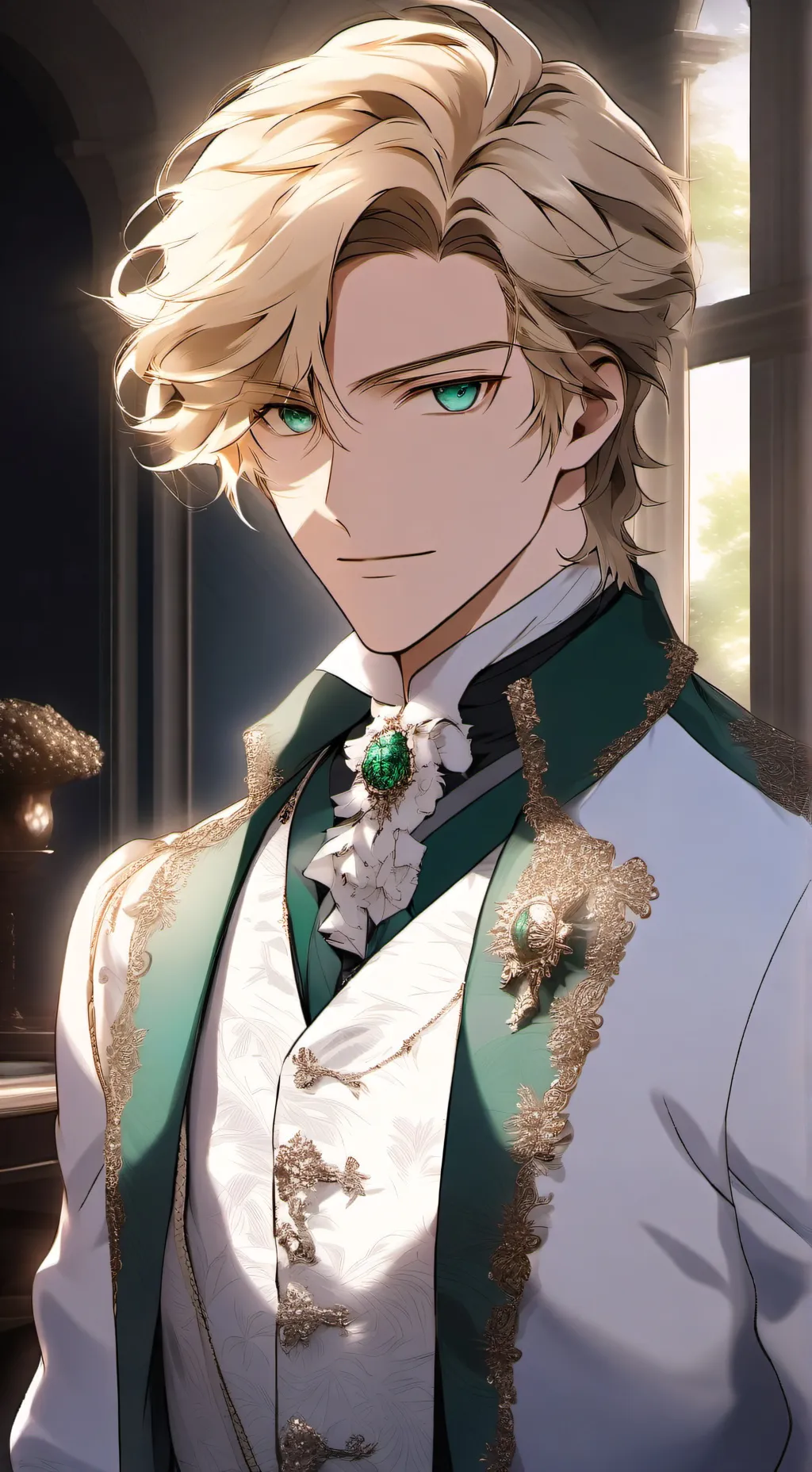 ai character: Leo background