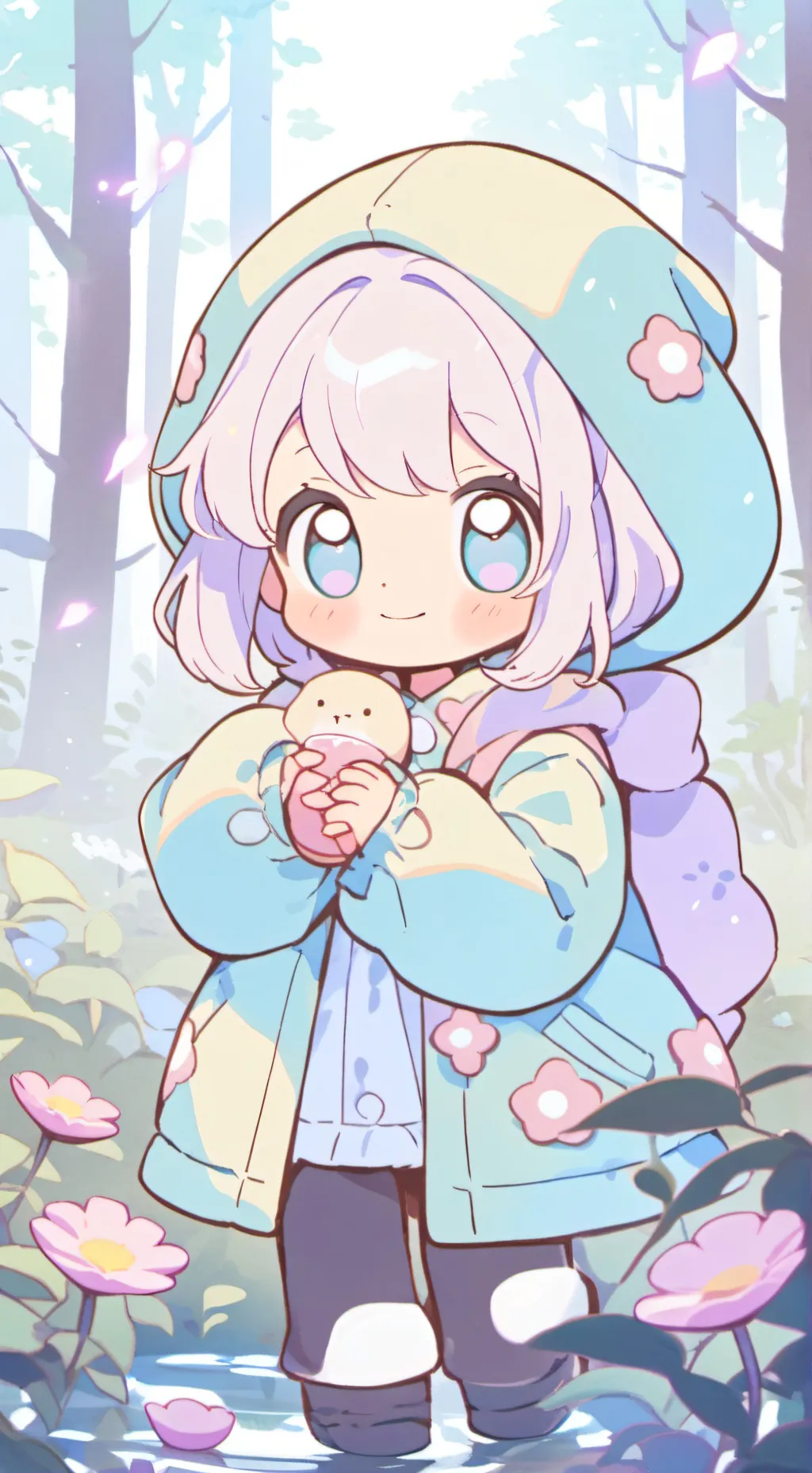 ai character: Lily background