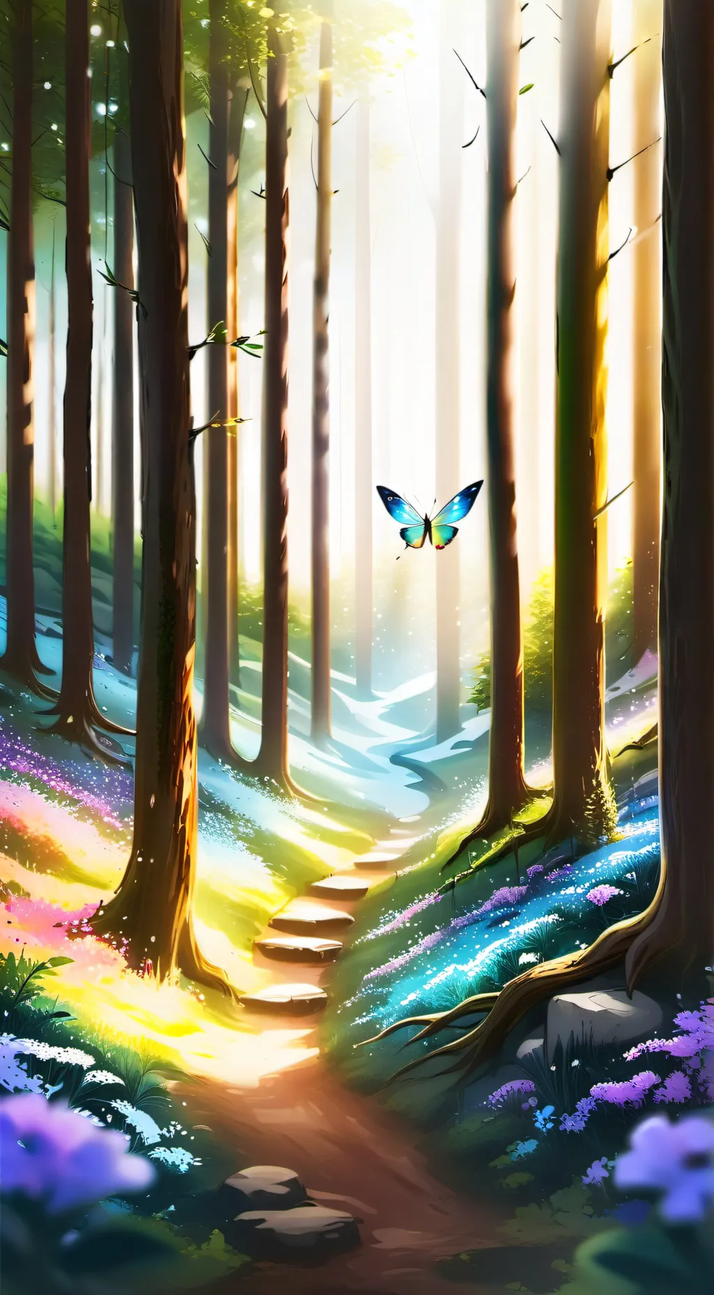 ai character: dandy's world :o background