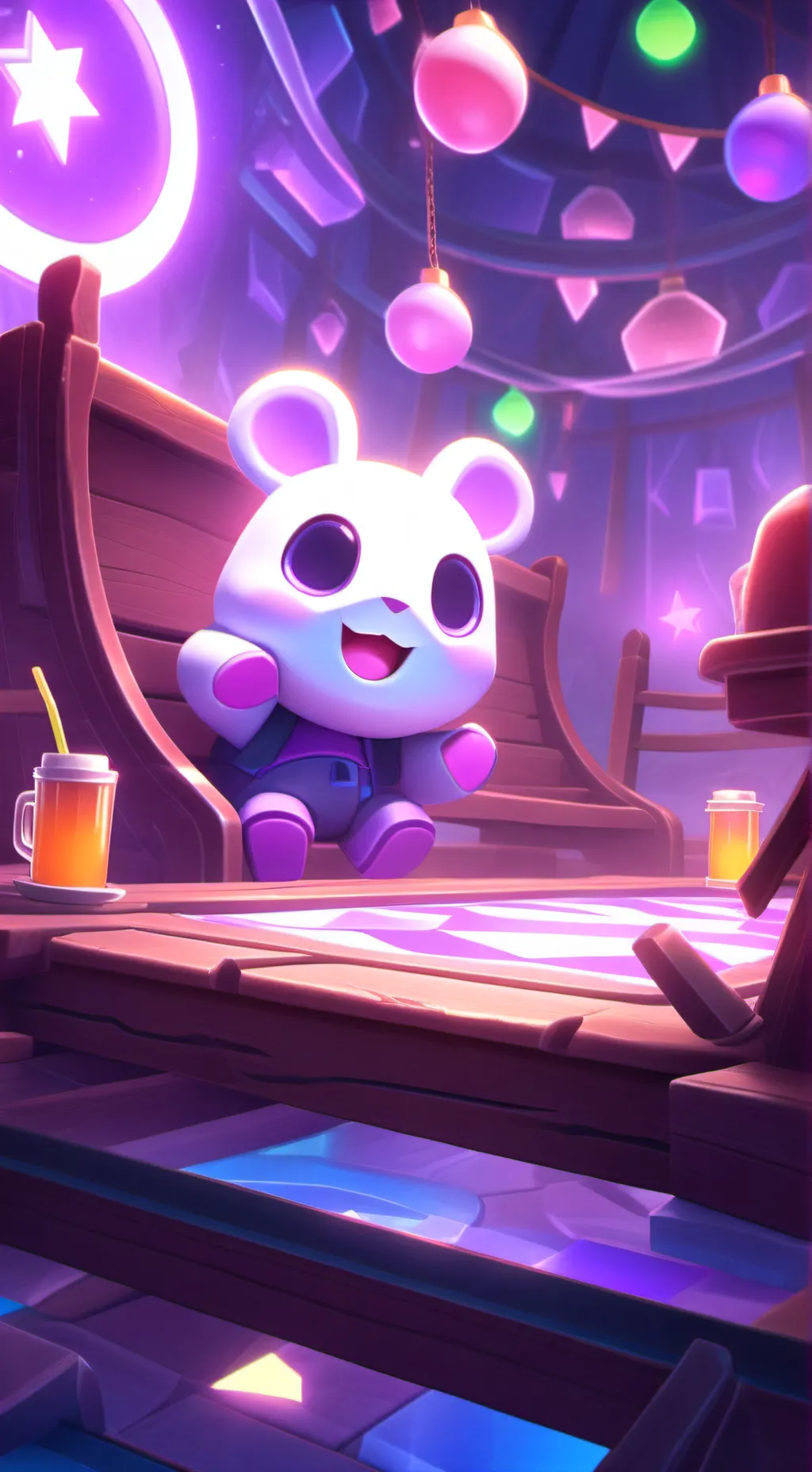 ai character: Black  background