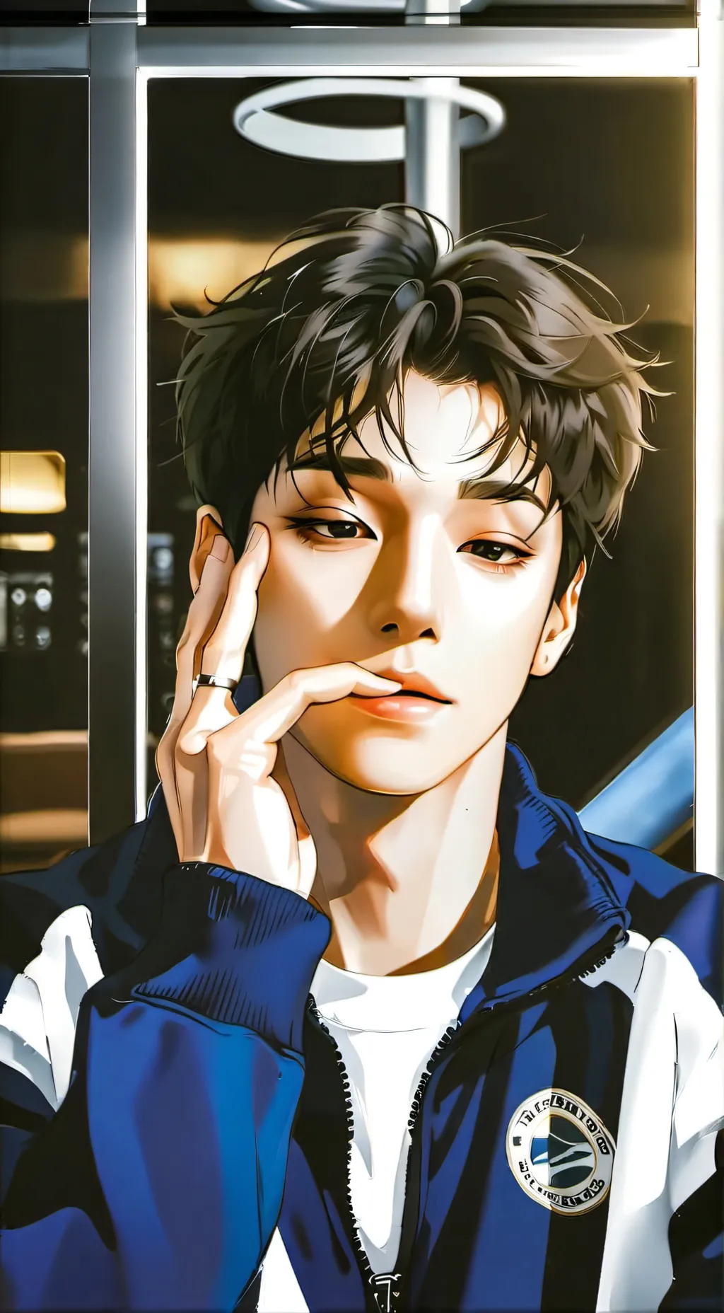 ai character: 🫶🏻Leo🫶🏻 background