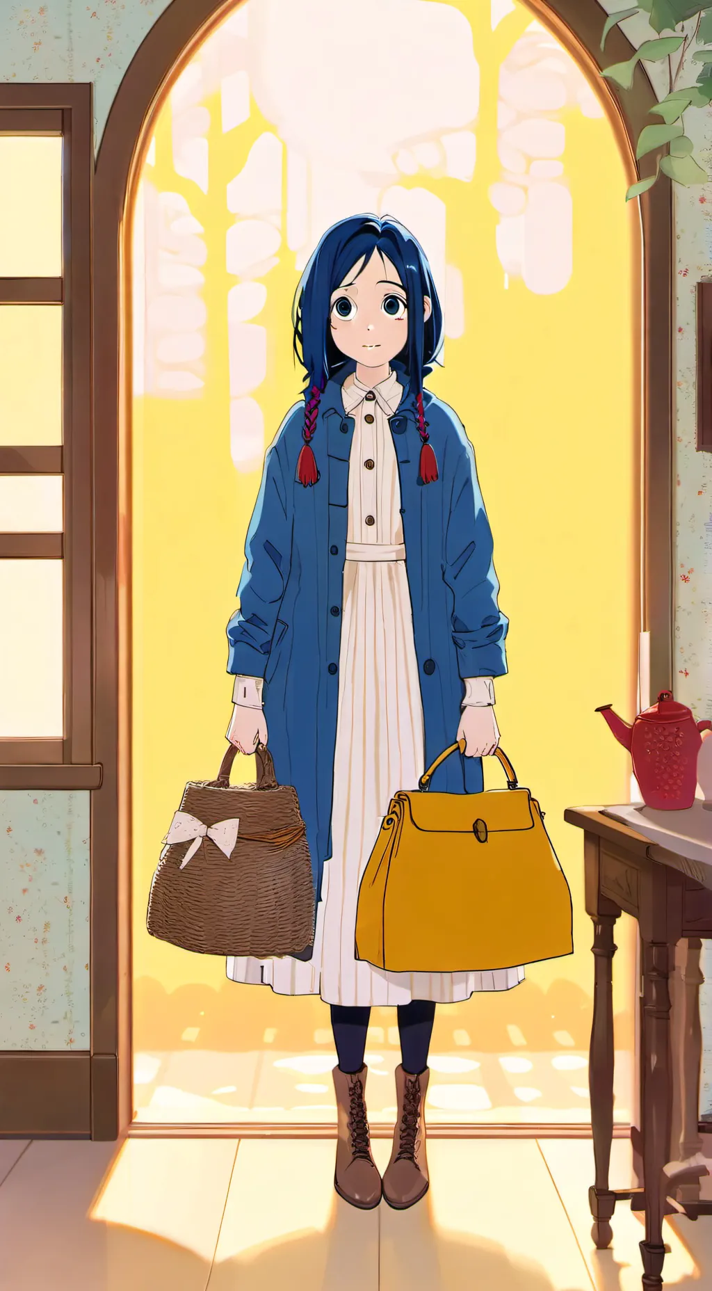 ai character: Marinette School background