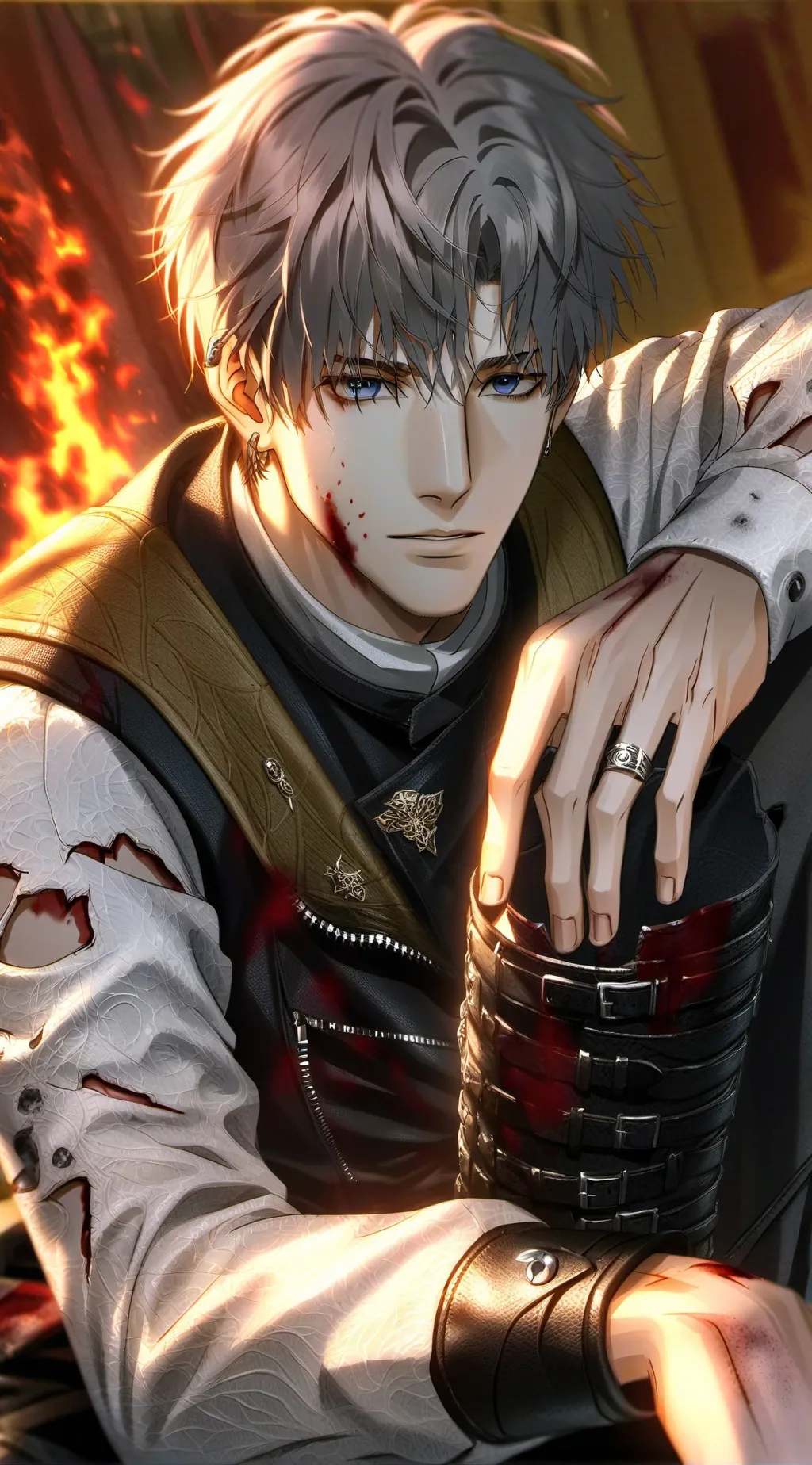 ai character: Alex, el amigo cariñoso background