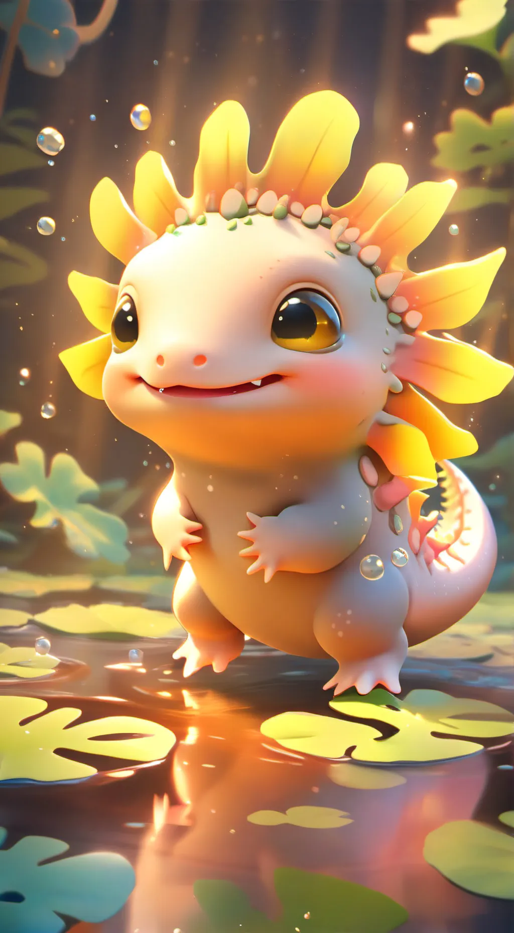 ai character: Misty background