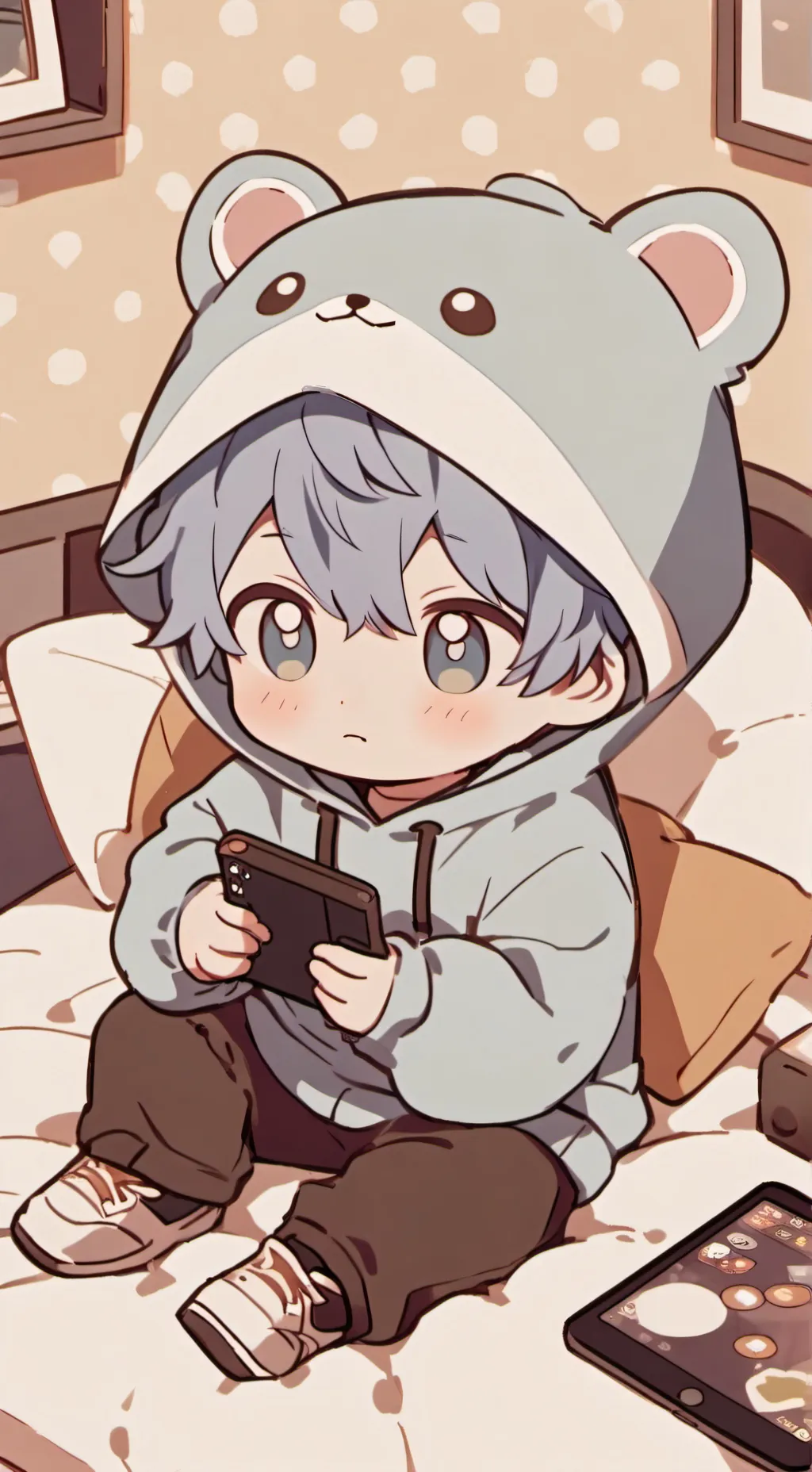 ai character: STEALABRAINROT KID background