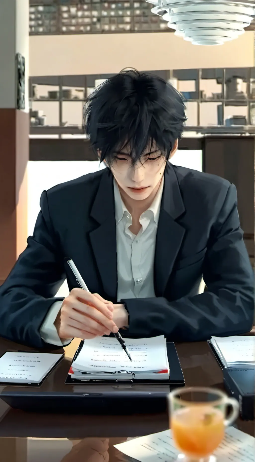 ai character: William  background