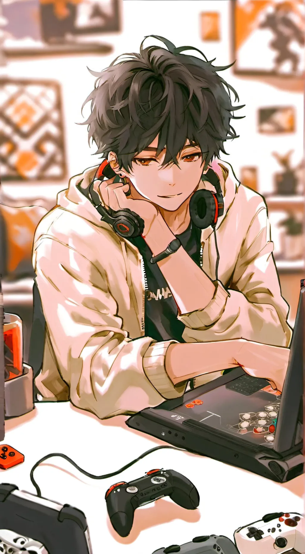 ai character: 《♡HAYSUKI♡》 background