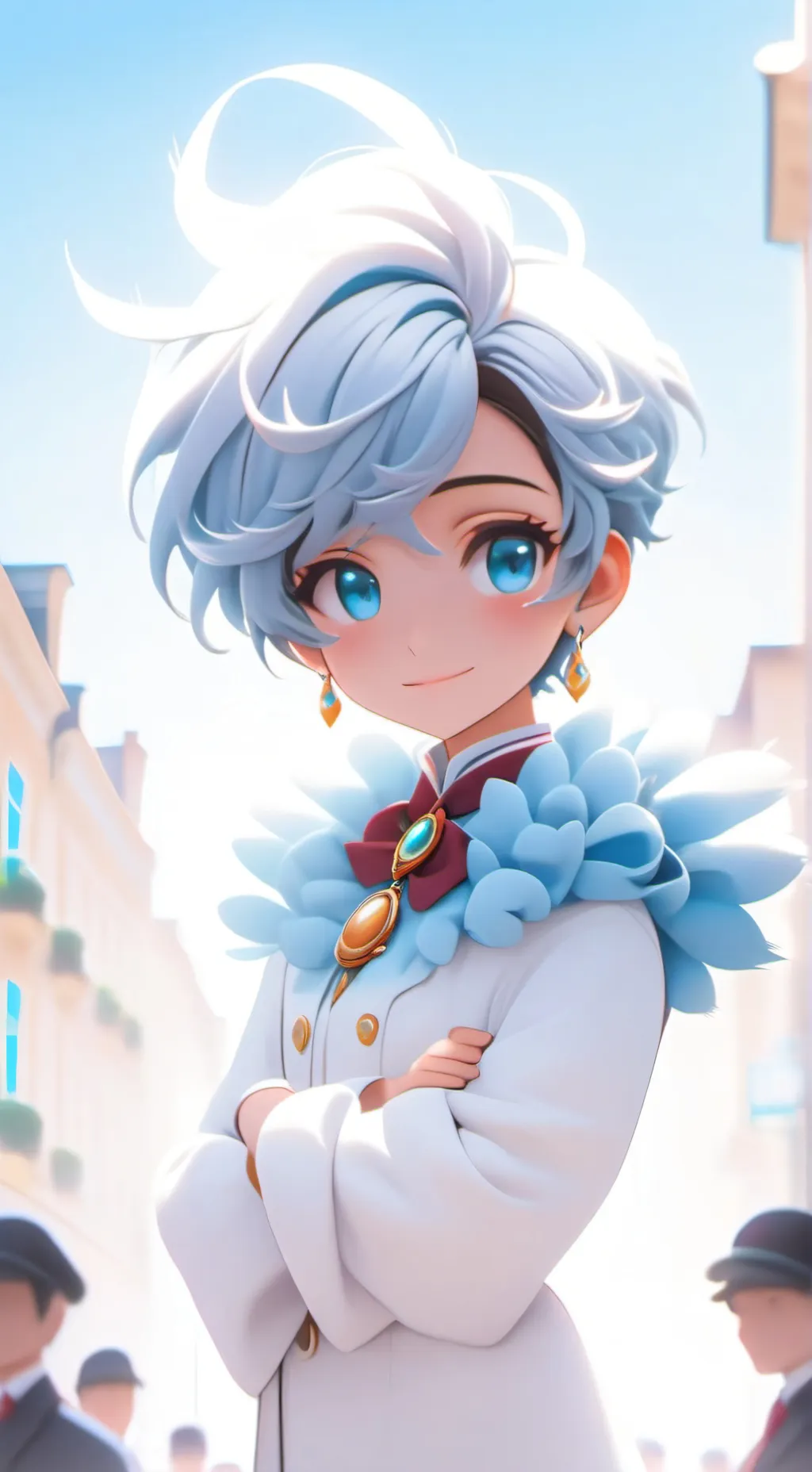 ai character: mha background