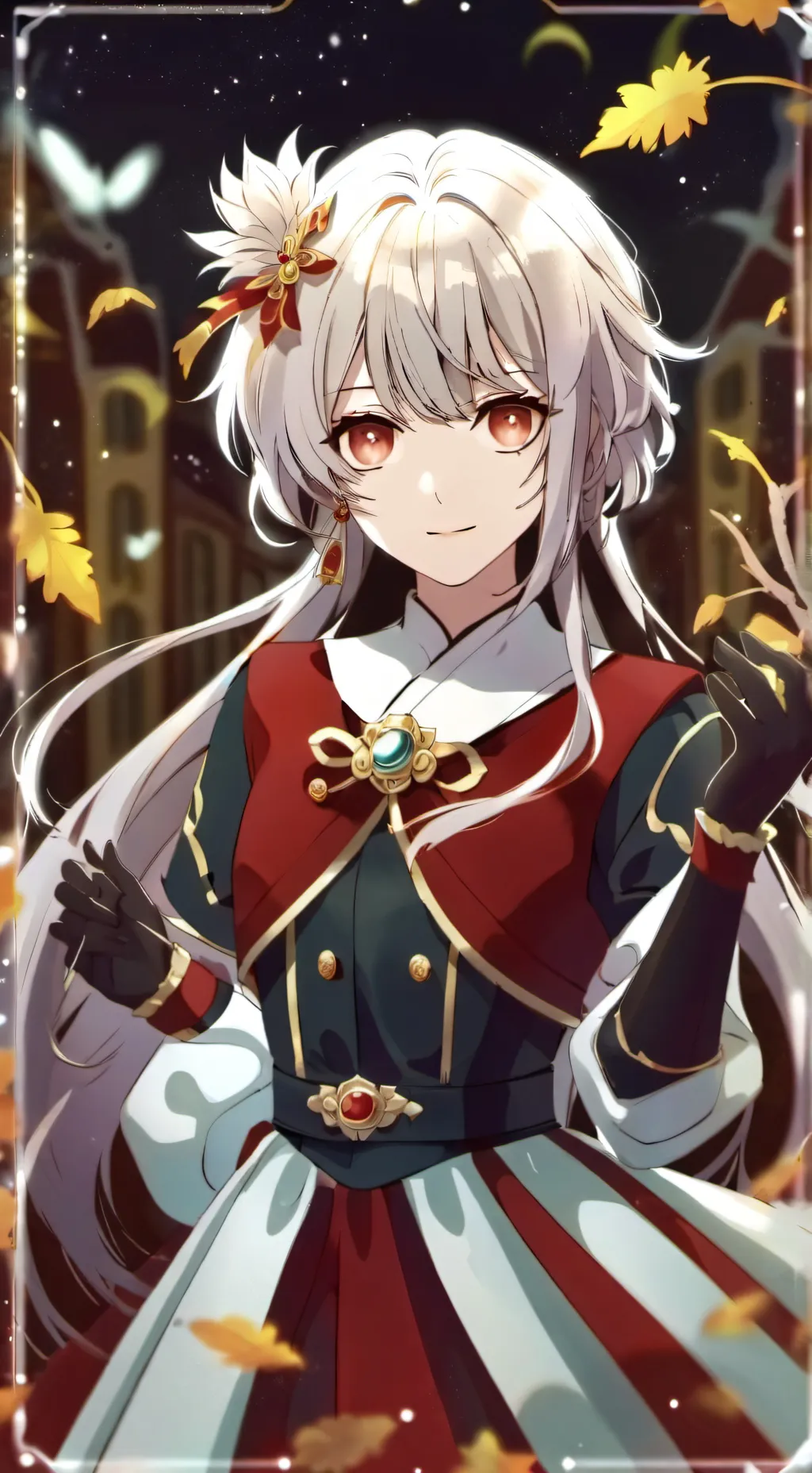 ai character: Girl bought you background