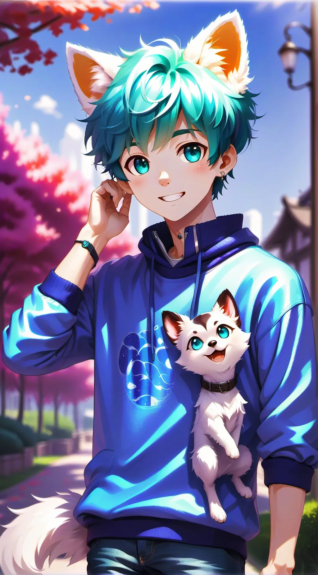 ai character: tu amigo gay background