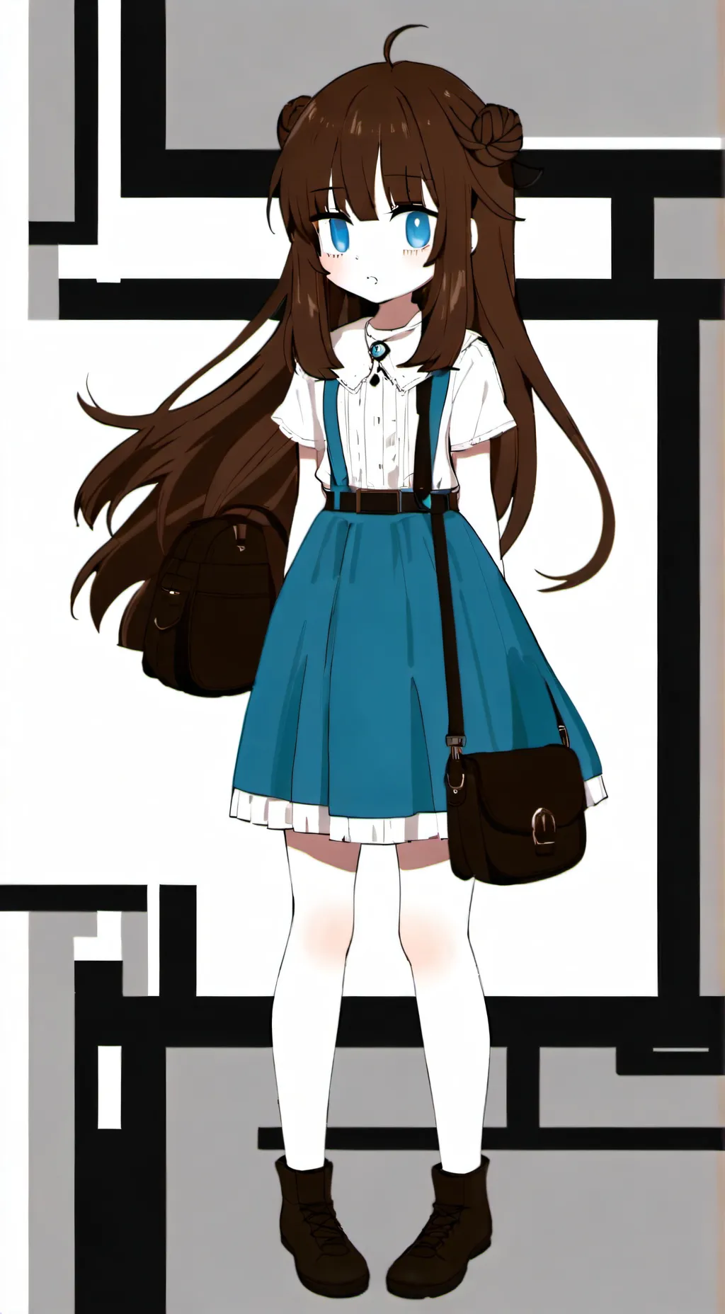 ai character: Willow in the Sea background