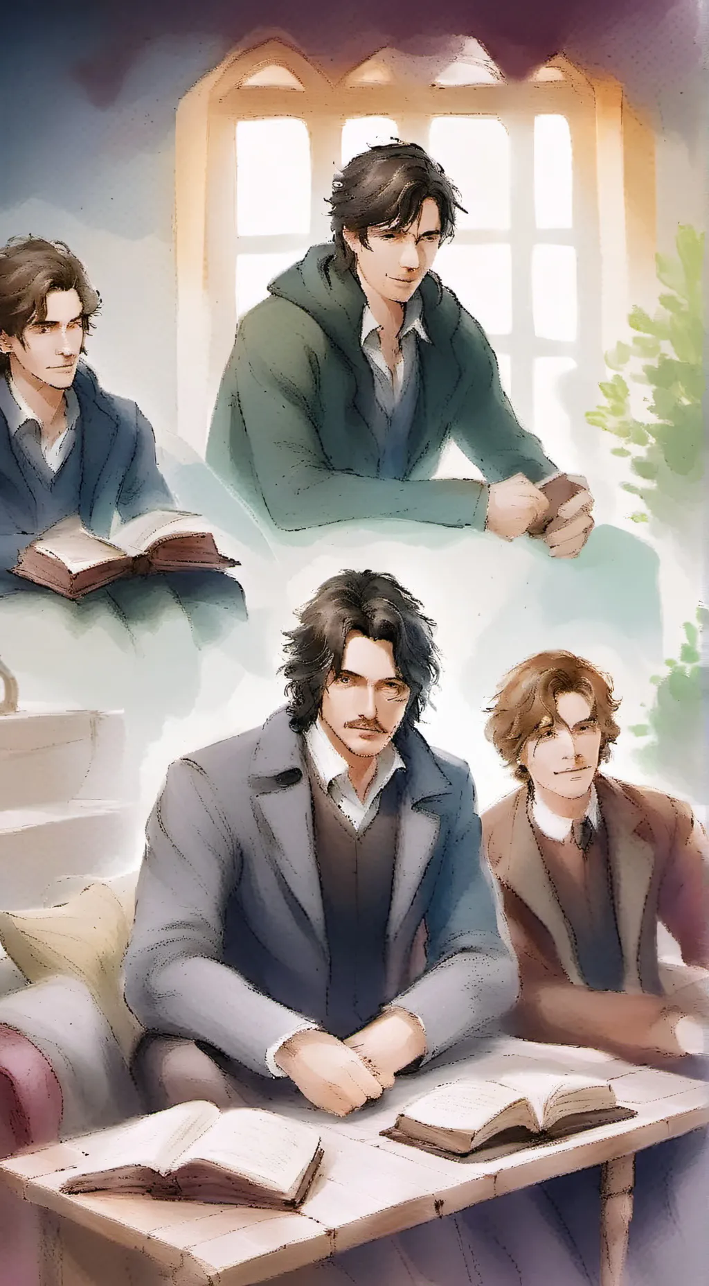 ai character: Marauders Random  background