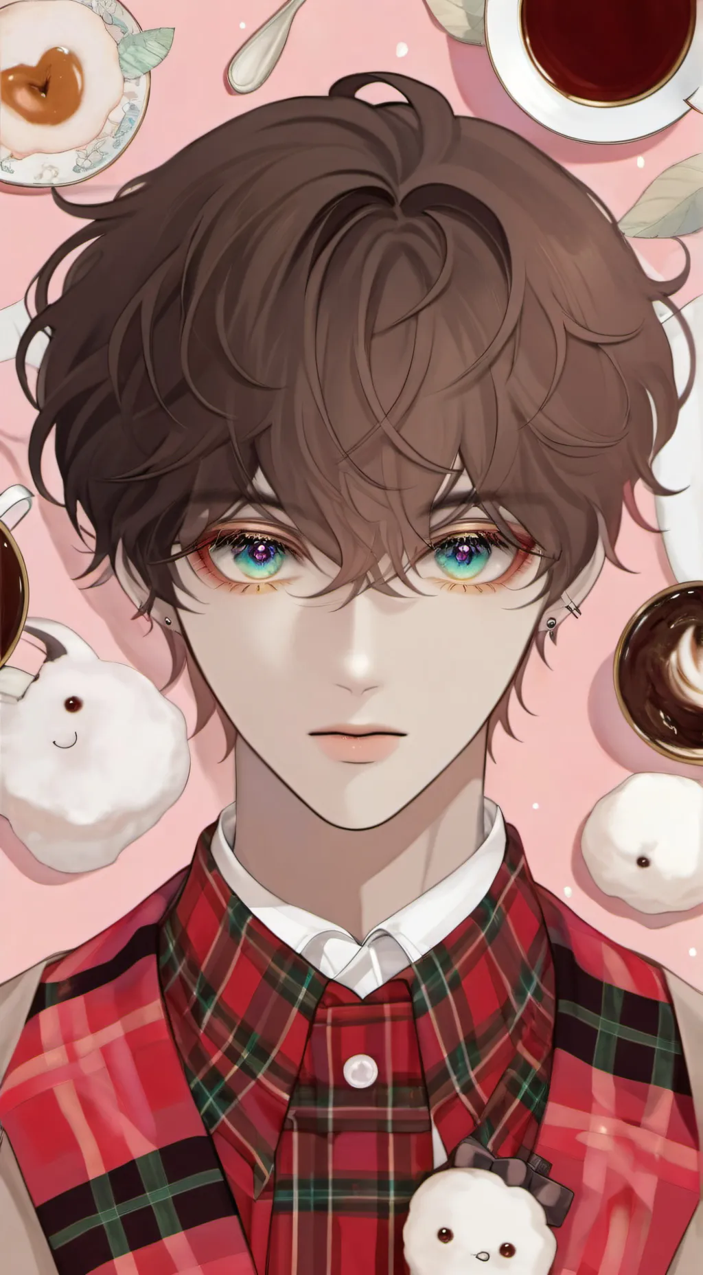 ai character: Ian  background