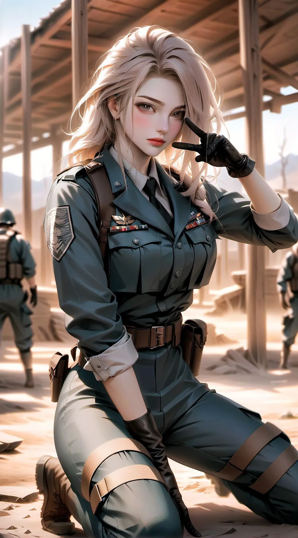 ai character: April background