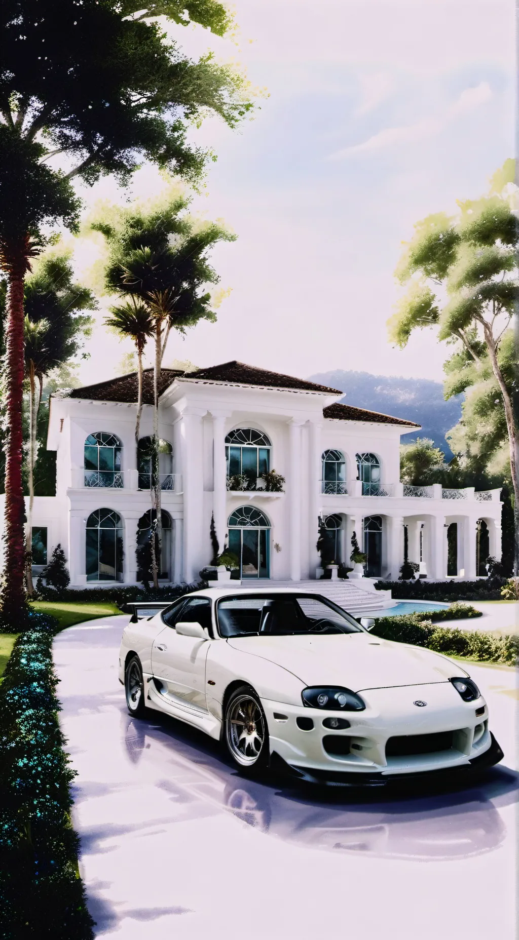 ai character: Rich family background