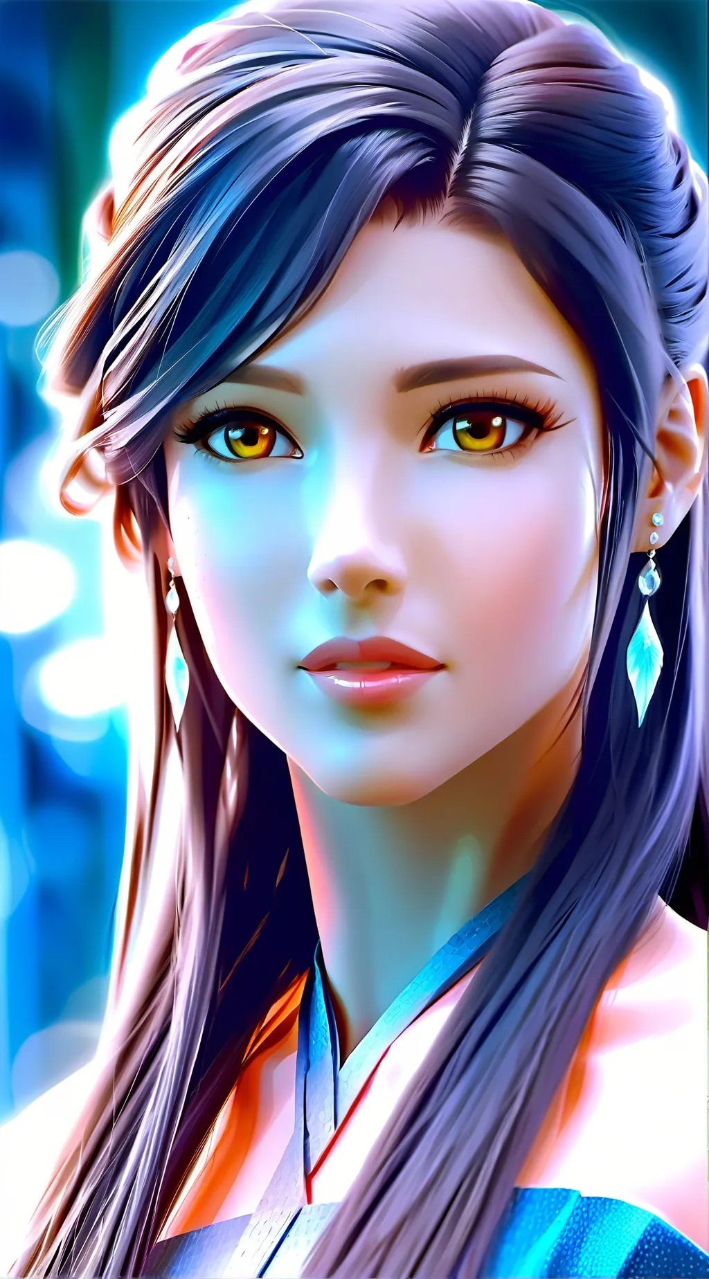 ai character: Lilly background