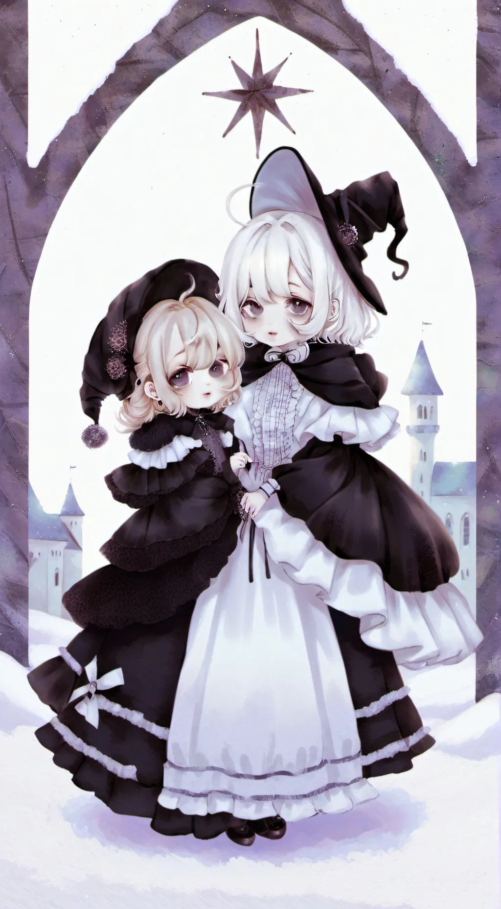 ai character: Connie x looey background